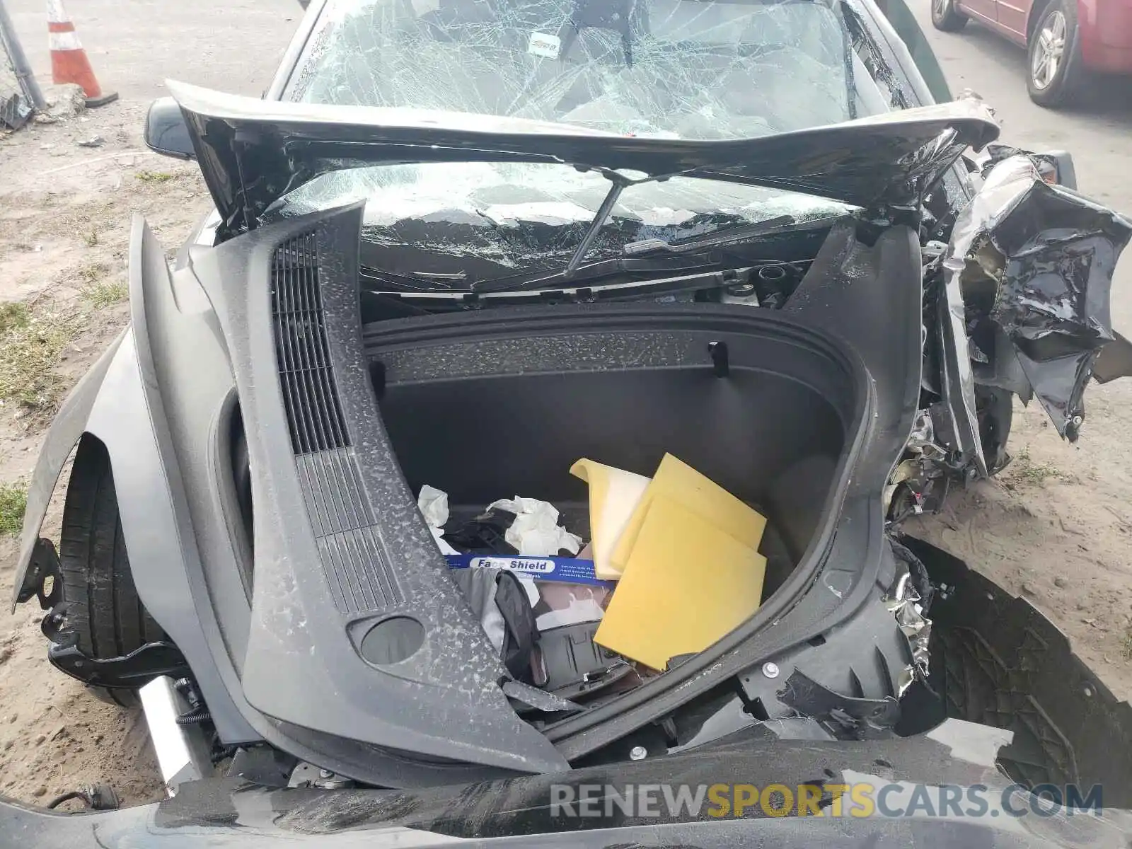 7 Photograph of a damaged car 5YJ3E1EA4KF484412 TESLA MODEL 3 2019