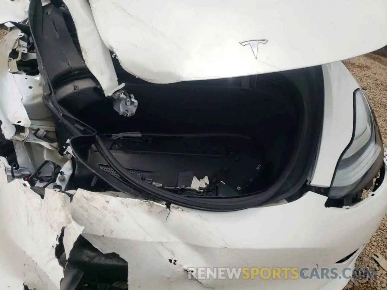 7 Photograph of a damaged car 5YJ3E1EA4KF484460 TESLA MODEL 3 2019