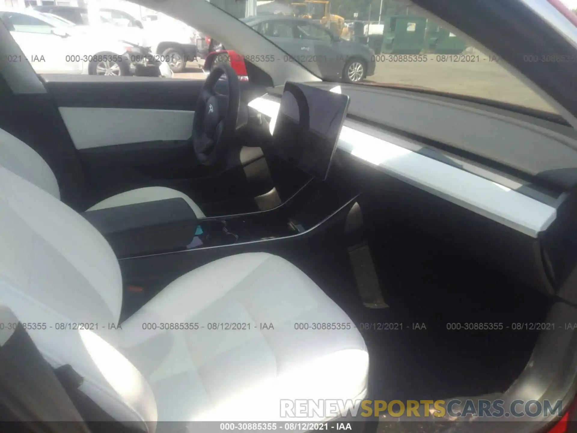 5 Photograph of a damaged car 5YJ3E1EA4KF486113 TESLA MODEL 3 2019