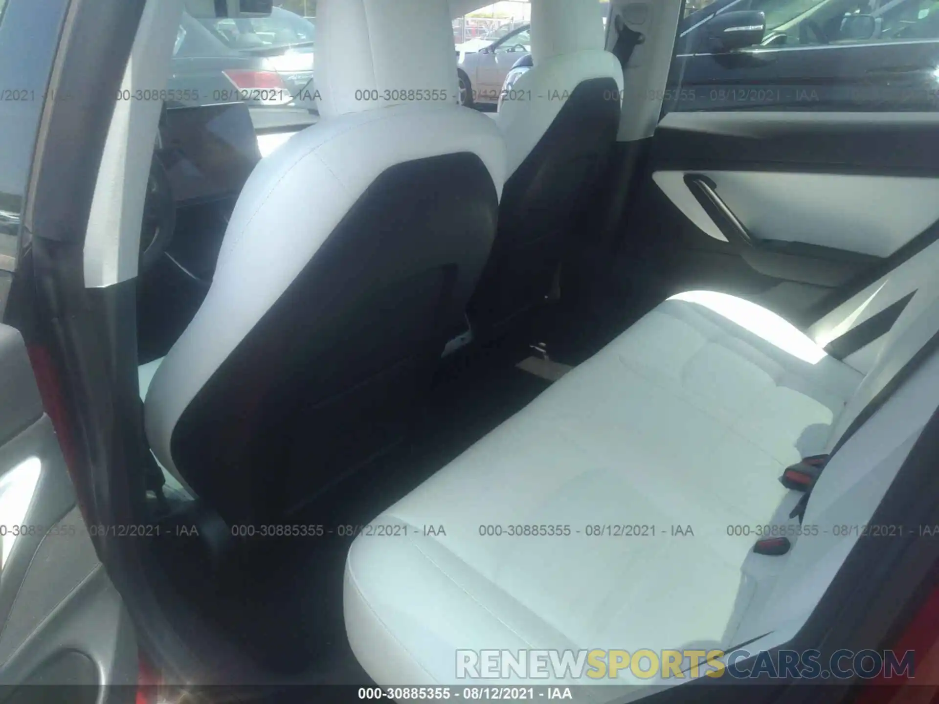 8 Photograph of a damaged car 5YJ3E1EA4KF486113 TESLA MODEL 3 2019