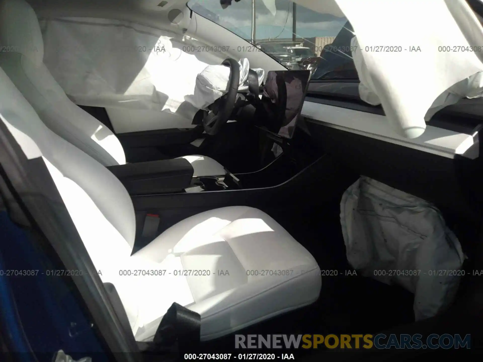 5 Photograph of a damaged car 5YJ3E1EA4KF509101 TESLA MODEL 3 2019