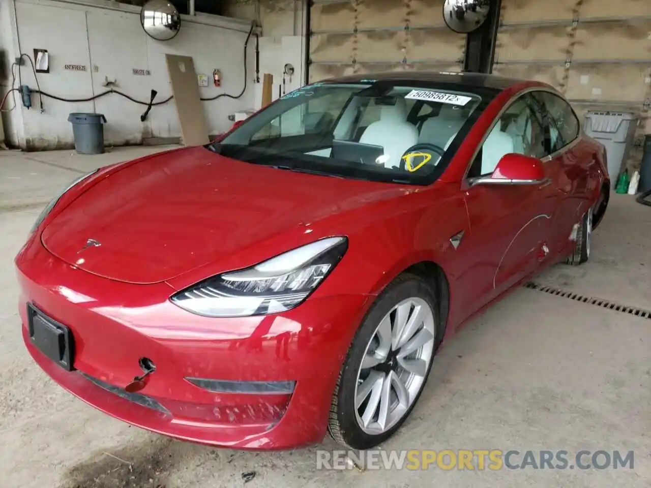 2 Фотография поврежденного автомобиля 5YJ3E1EA4KF537030 TESLA MODEL 3 2019