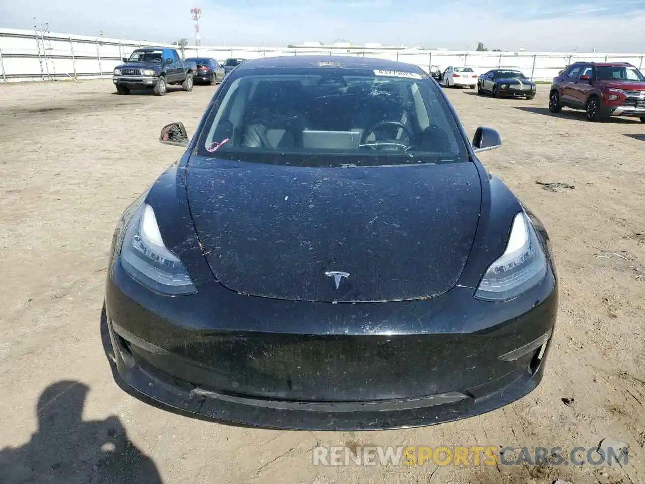 5 Photograph of a damaged car 5YJ3E1EA5KF198763 TESLA MODEL 3 2019