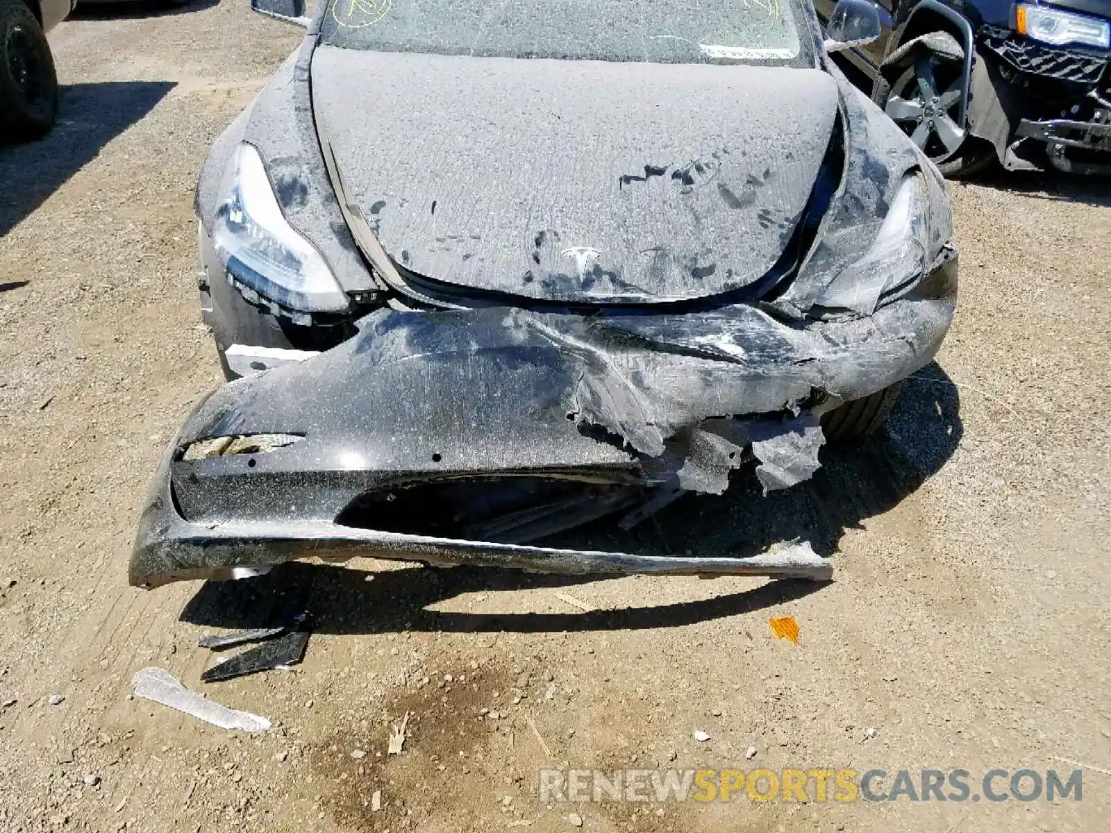 7 Photograph of a damaged car 5YJ3E1EA5KF296594 TESLA MODEL 3 2019