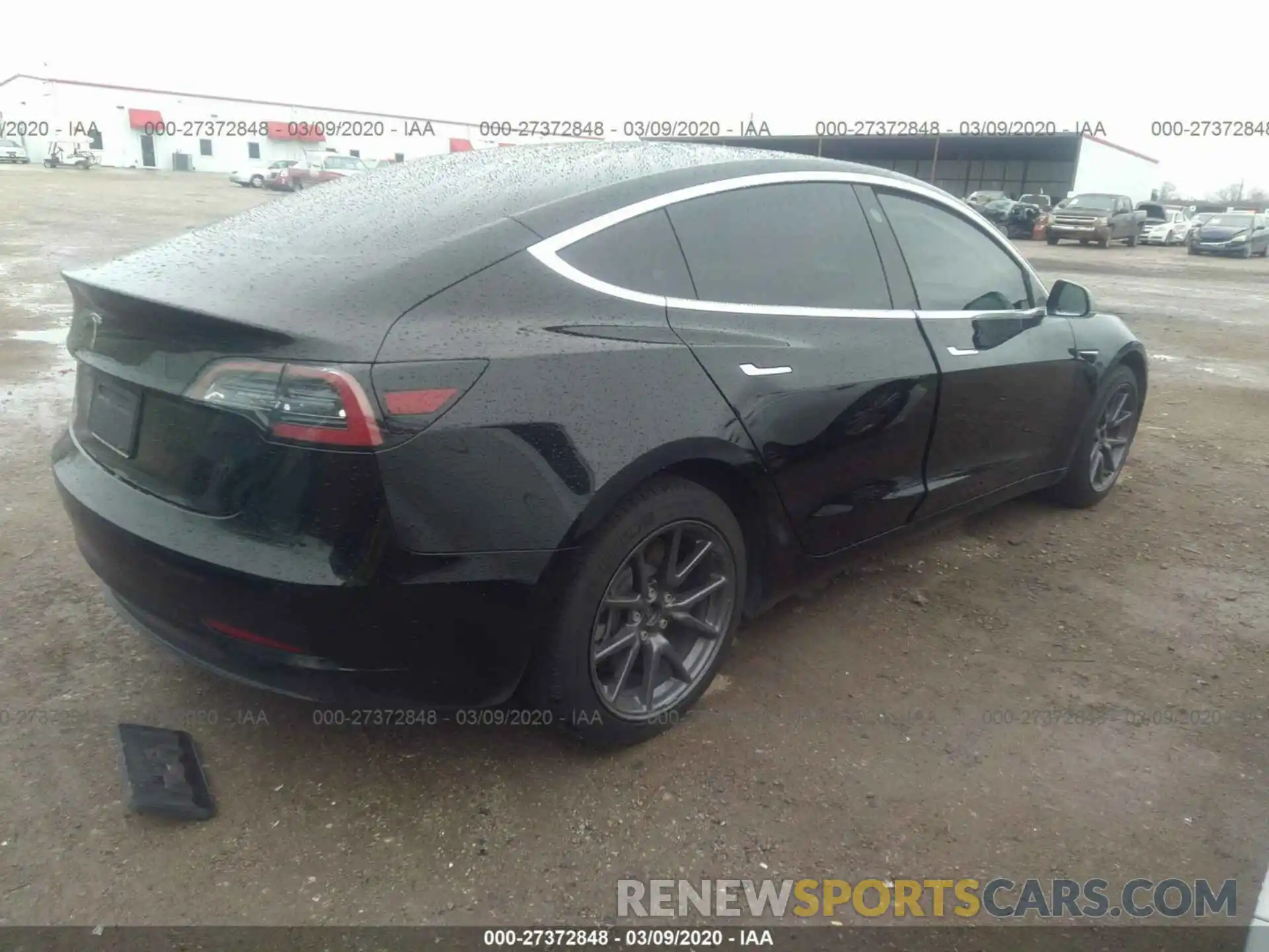 4 Фотография поврежденного автомобиля 5YJ3E1EA5KF297664 TESLA MODEL 3 2019