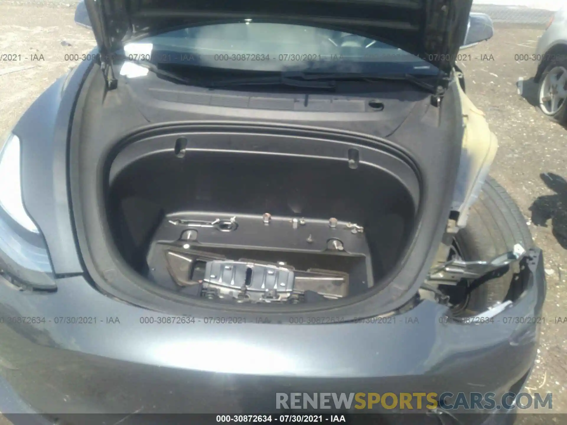 10 Photograph of a damaged car 5YJ3E1EA5KF298569 TESLA MODEL 3 2019