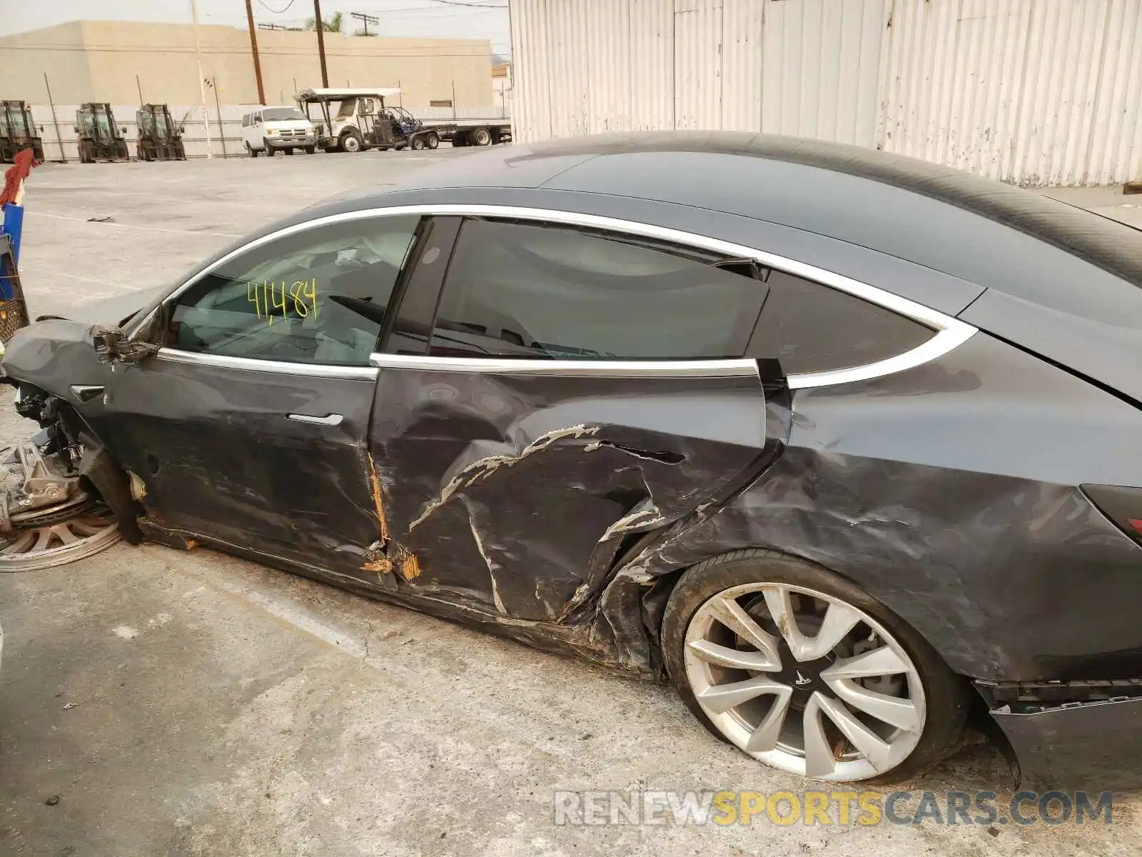 9 Photograph of a damaged car 5YJ3E1EA5KF300871 TESLA MODEL 3 2019