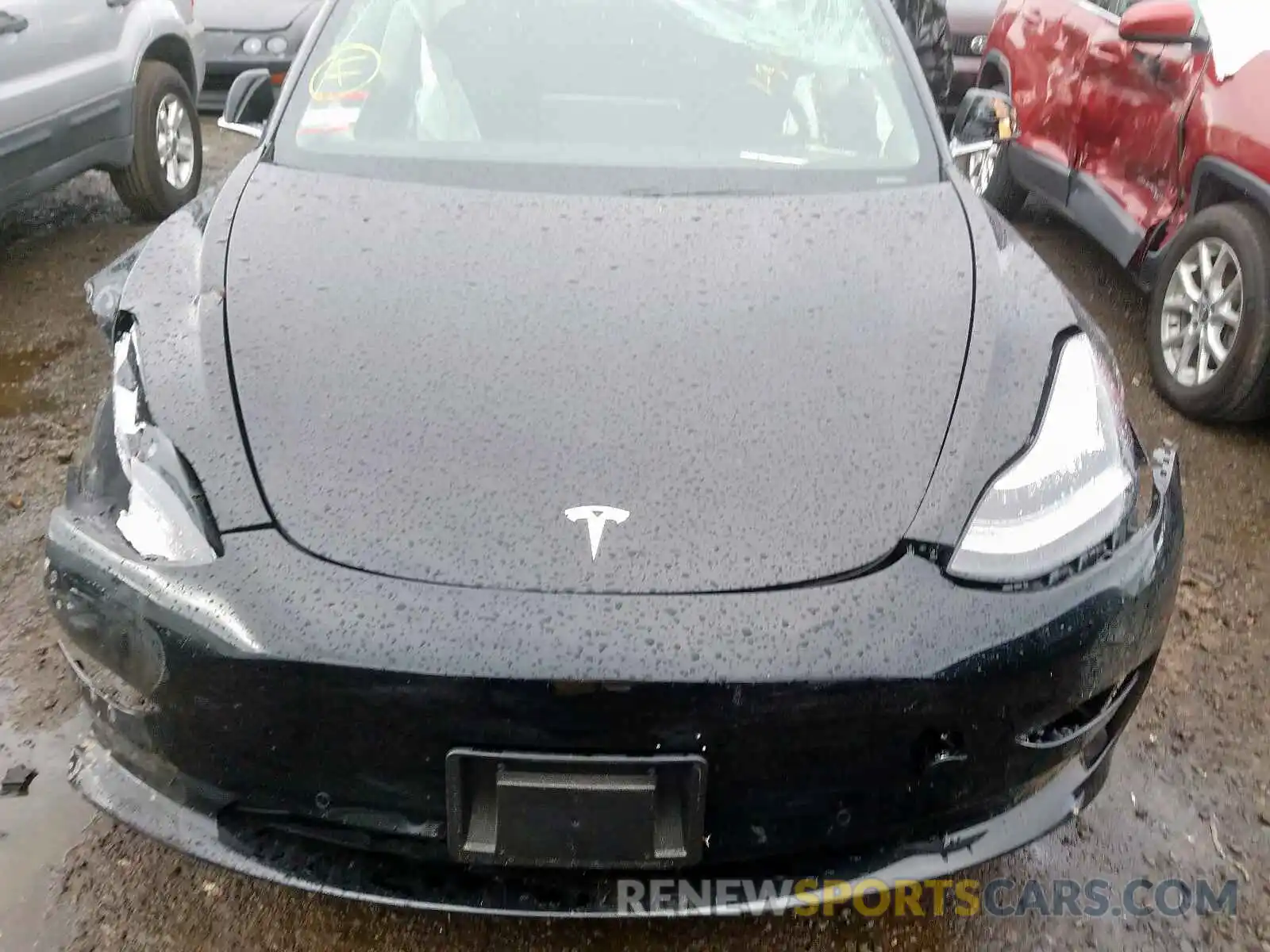 7 Photograph of a damaged car 5YJ3E1EA5KF304886 TESLA MODEL 3 2019