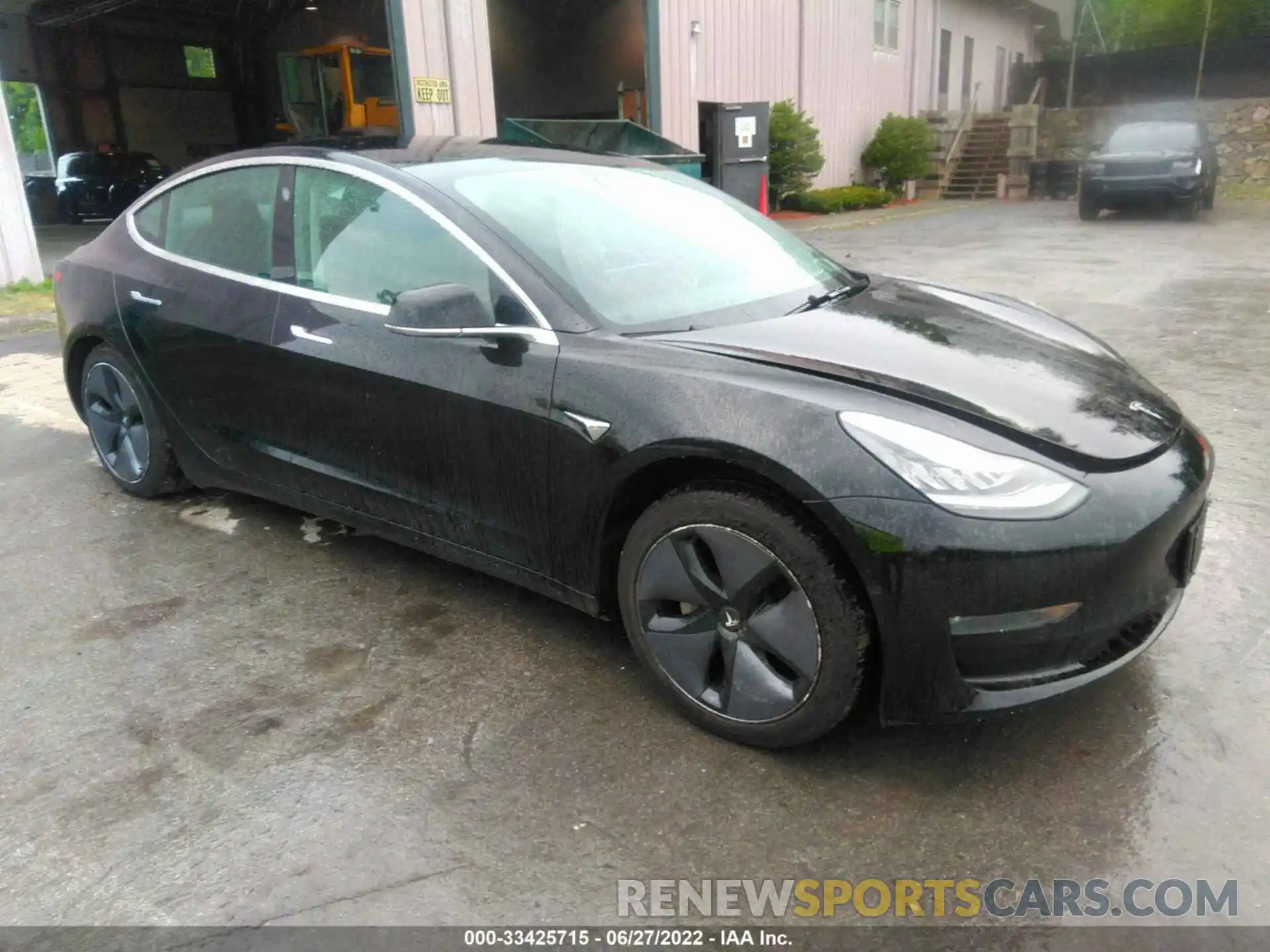 1 Photograph of a damaged car 5YJ3E1EA5KF306525 TESLA MODEL 3 2019