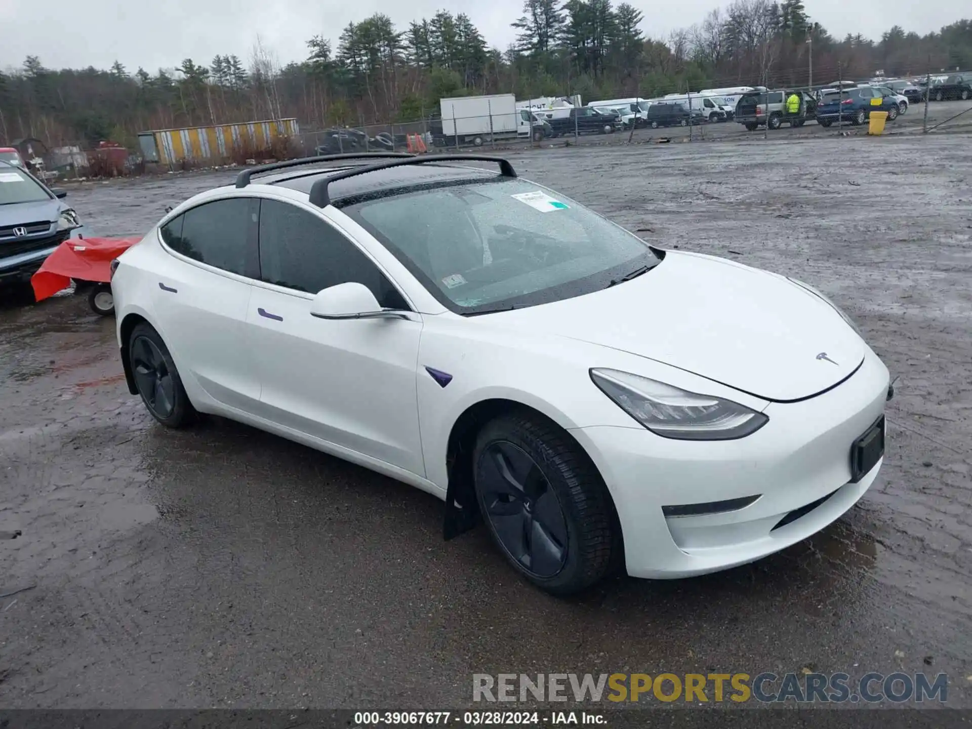 1 Фотография поврежденного автомобиля 5YJ3E1EA5KF307139 TESLA MODEL 3 2019