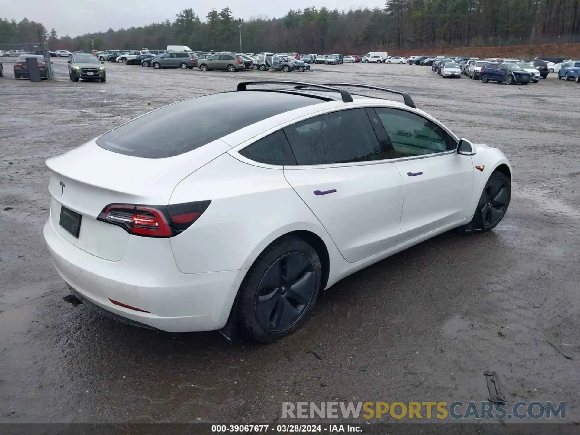 4 Фотография поврежденного автомобиля 5YJ3E1EA5KF307139 TESLA MODEL 3 2019