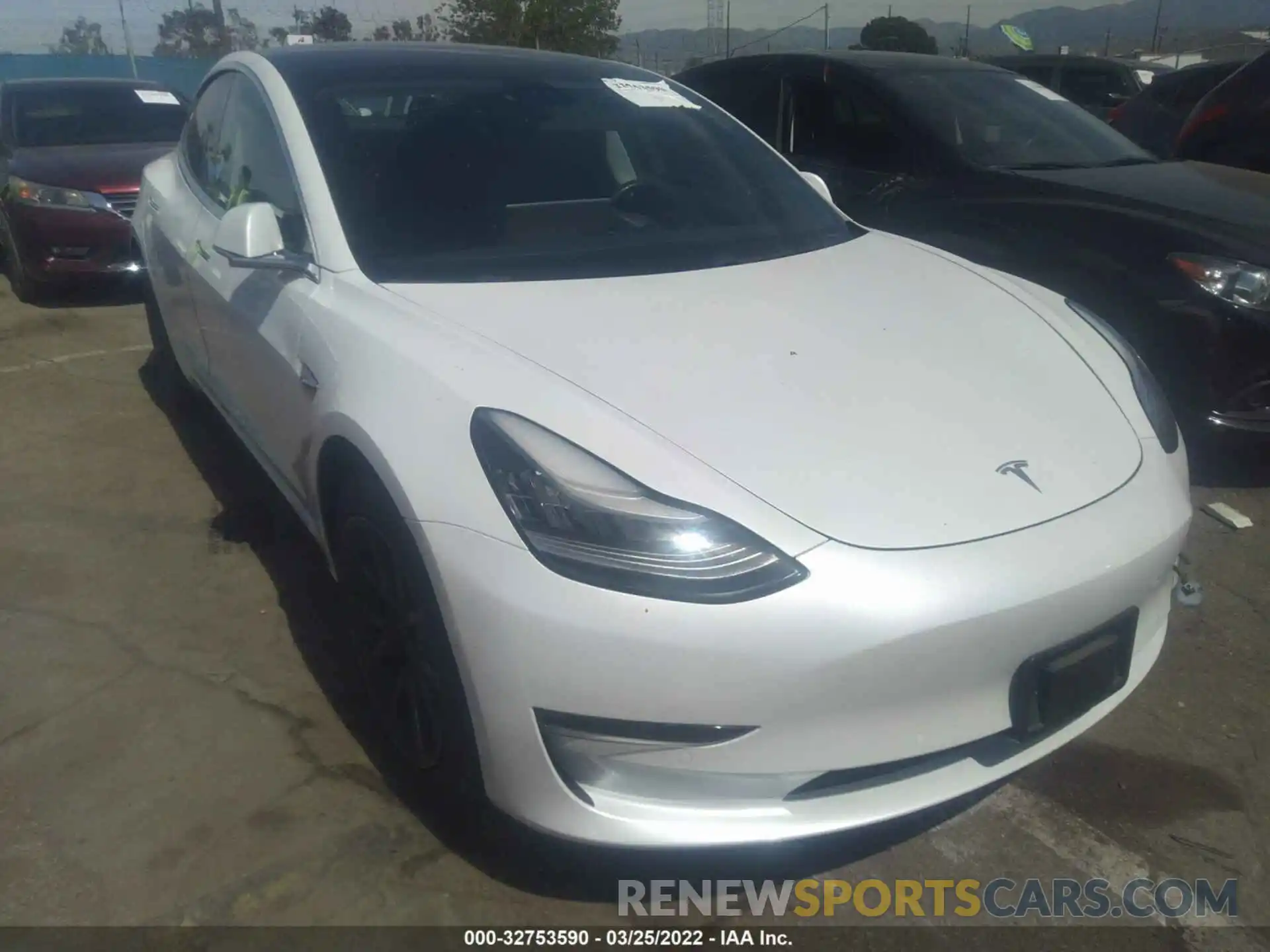 1 Фотография поврежденного автомобиля 5YJ3E1EA5KF309845 TESLA MODEL 3 2019