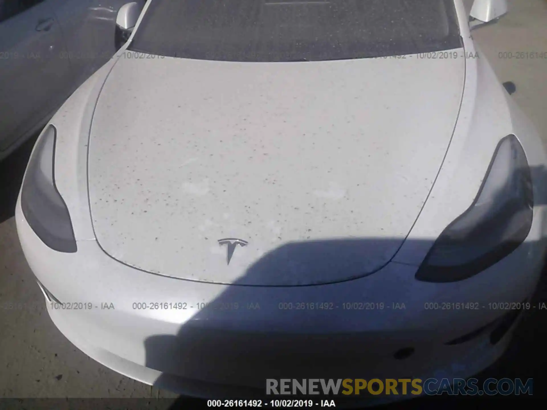 10 Photograph of a damaged car 5YJ3E1EA5KF311692 TESLA MODEL 3 2019