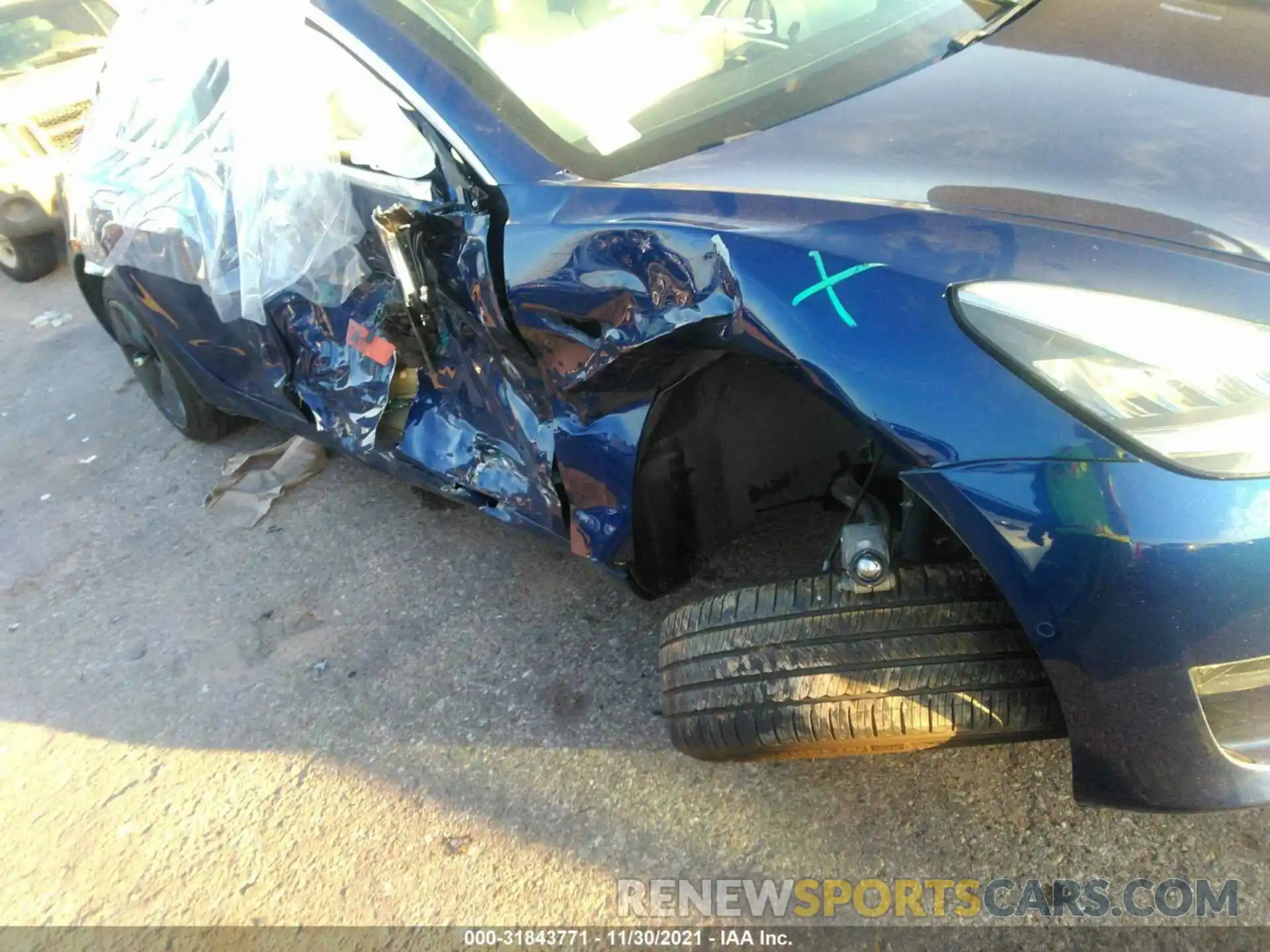 6 Photograph of a damaged car 5YJ3E1EA5KF312549 TESLA MODEL 3 2019