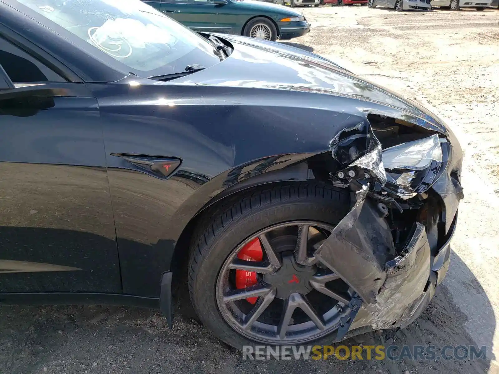 9 Photograph of a damaged car 5YJ3E1EA5KF313278 TESLA MODEL 3 2019