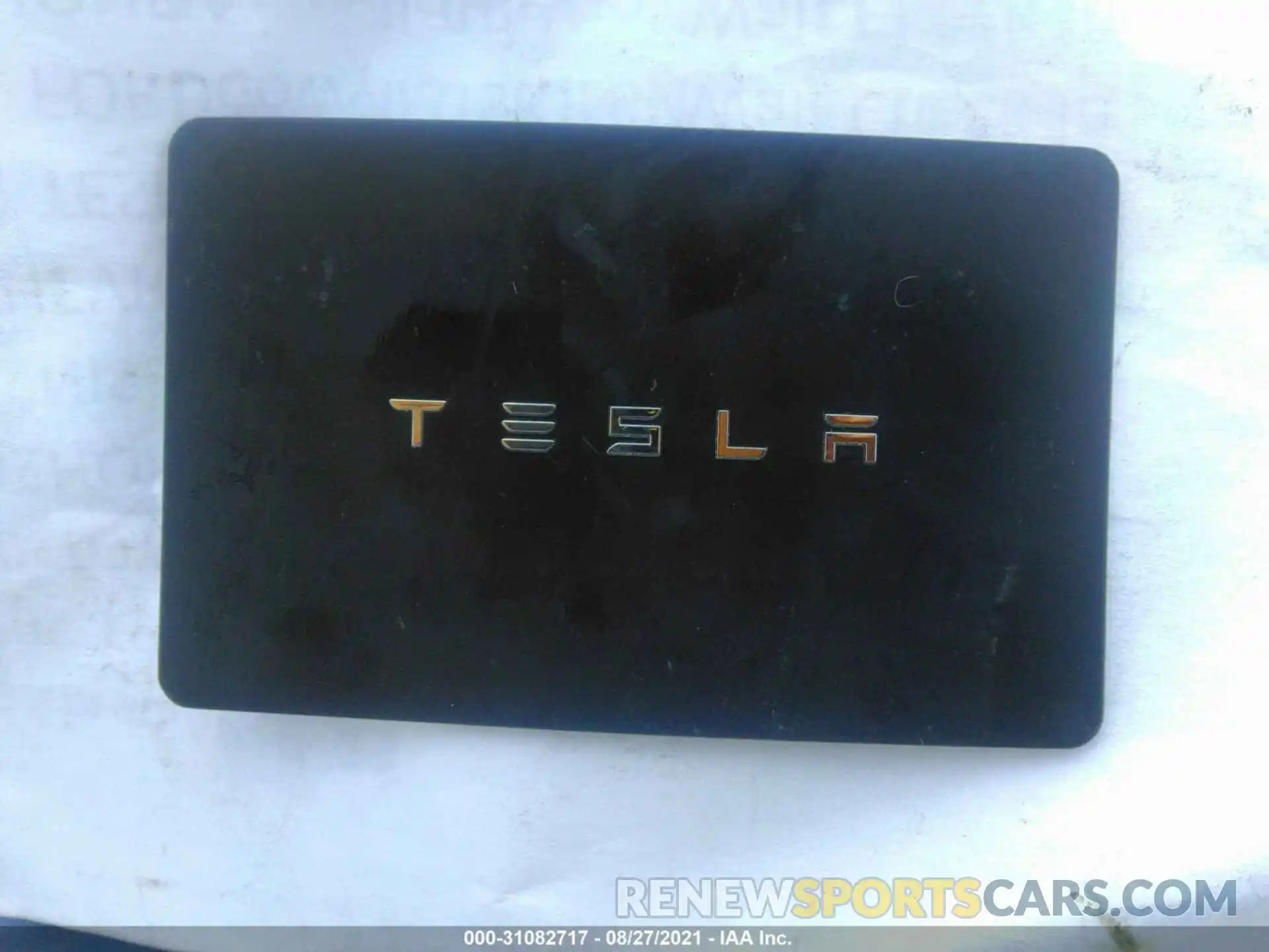 11 Photograph of a damaged car 5YJ3E1EA5KF323843 TESLA MODEL 3 2019