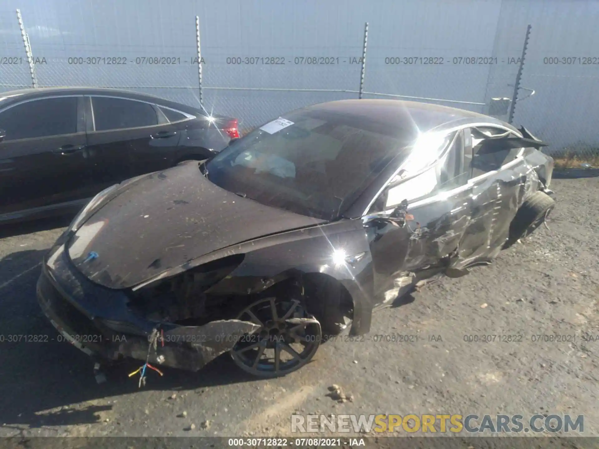 6 Photograph of a damaged car 5YJ3E1EA5KF323888 TESLA MODEL 3 2019