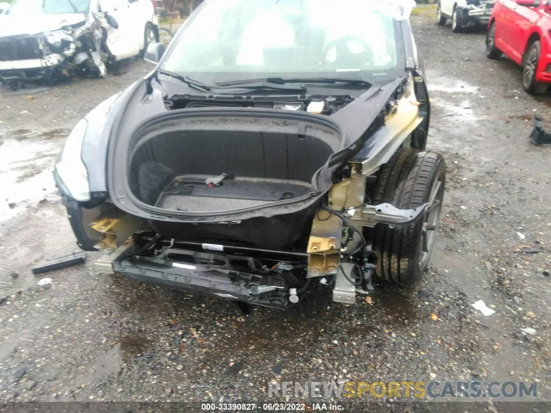 6 Photograph of a damaged car 5YJ3E1EA5KF327701 TESLA MODEL 3 2019