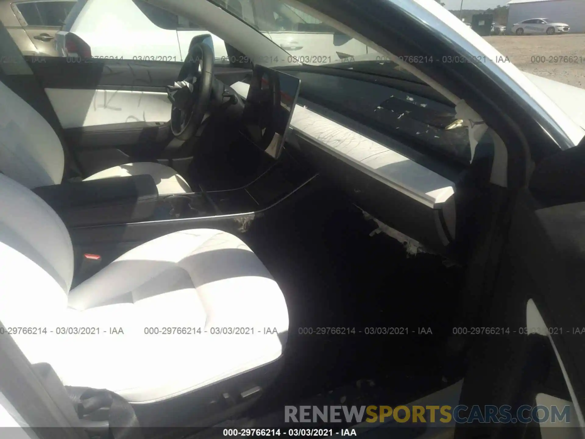 5 Photograph of a damaged car 5YJ3E1EA5KF332543 TESLA MODEL 3 2019