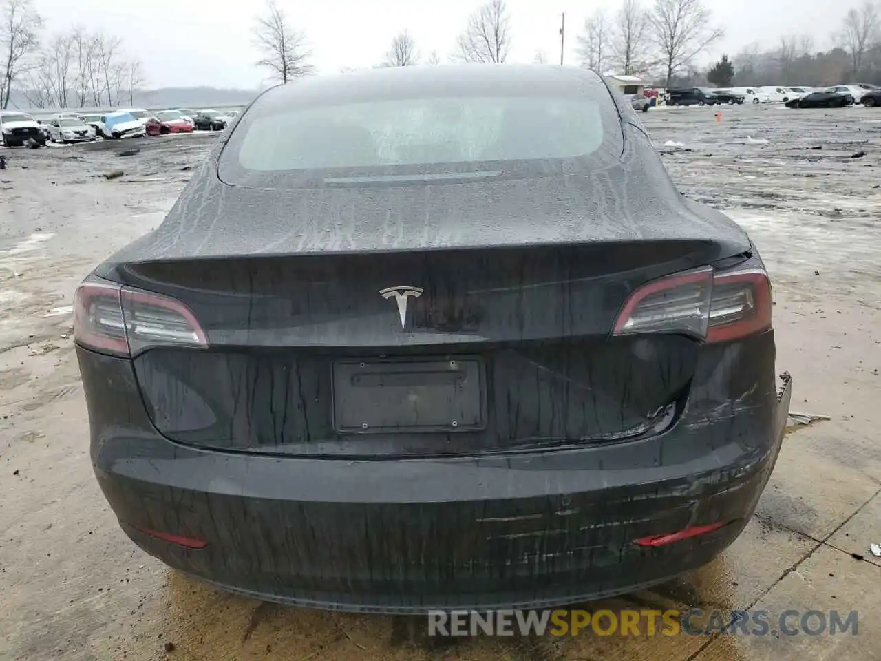 6 Photograph of a damaged car 5YJ3E1EA5KF395917 TESLA MODEL 3 2019