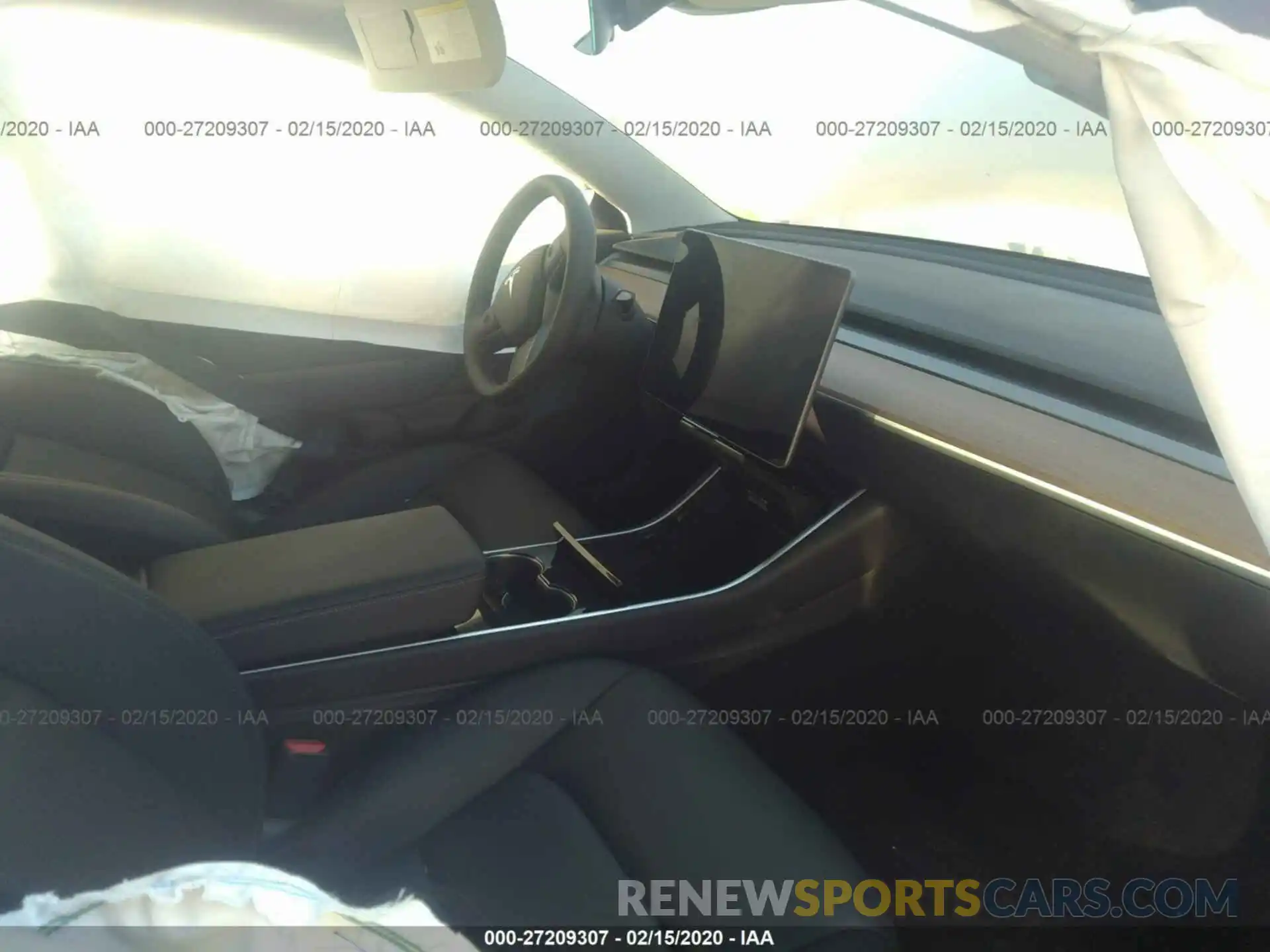 5 Photograph of a damaged car 5YJ3E1EA5KF396694 TESLA MODEL 3 2019