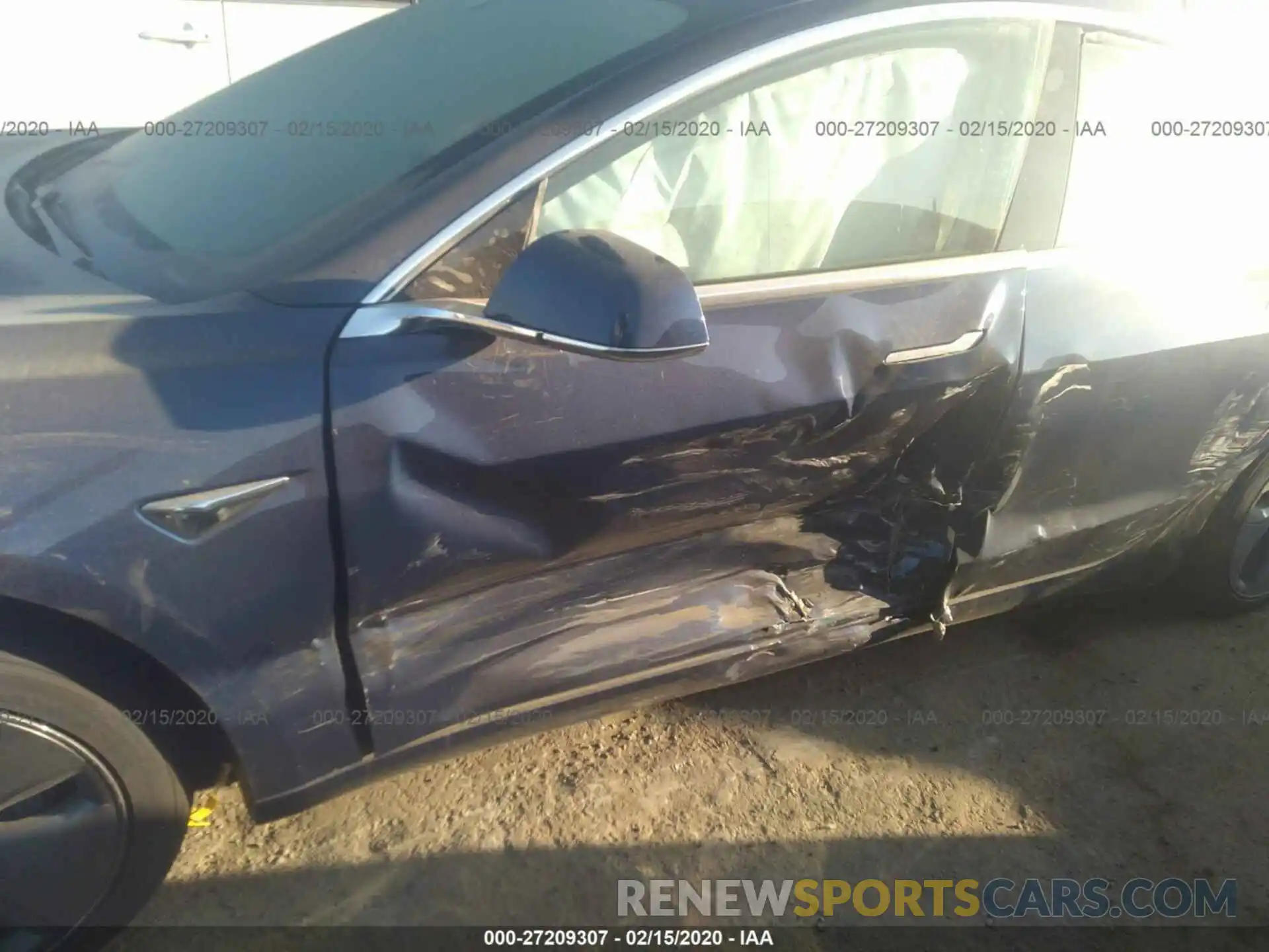 6 Photograph of a damaged car 5YJ3E1EA5KF396694 TESLA MODEL 3 2019