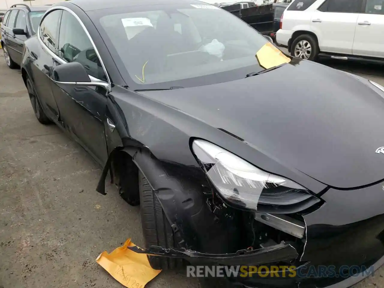 9 Photograph of a damaged car 5YJ3E1EA5KF397778 TESLA MODEL 3 2019