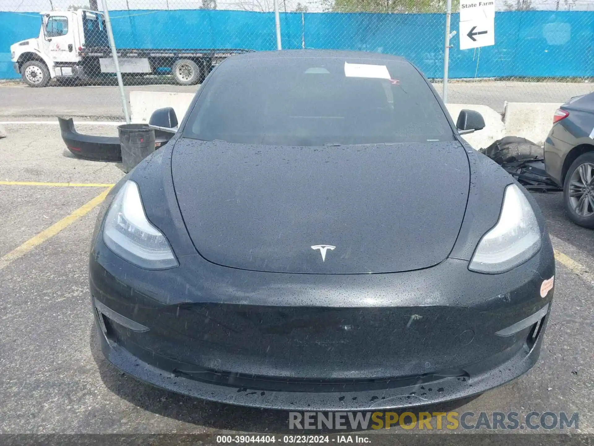 12 Photograph of a damaged car 5YJ3E1EA5KF399353 TESLA MODEL 3 2019