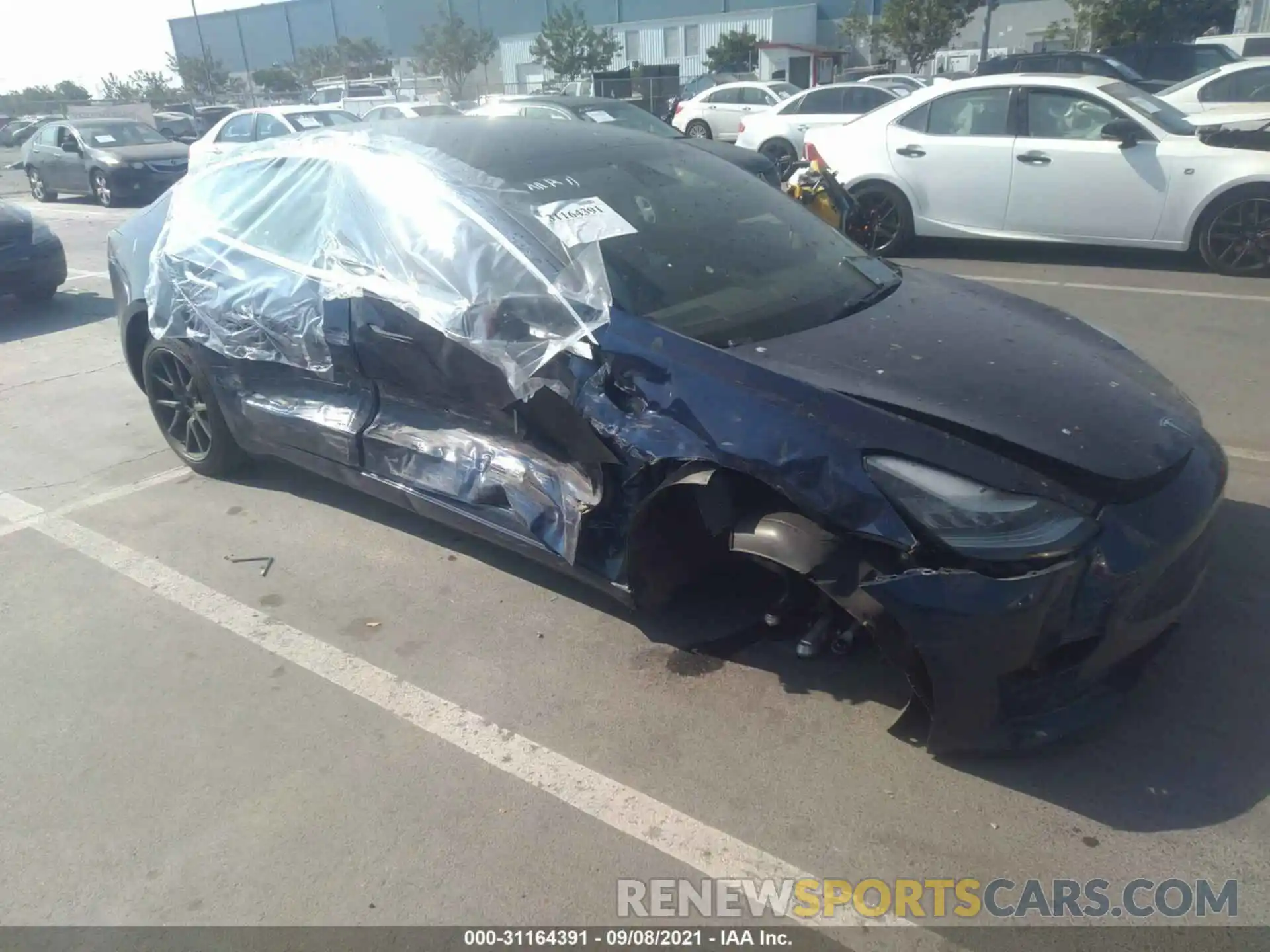 6 Photograph of a damaged car 5YJ3E1EA5KF402865 TESLA MODEL 3 2019