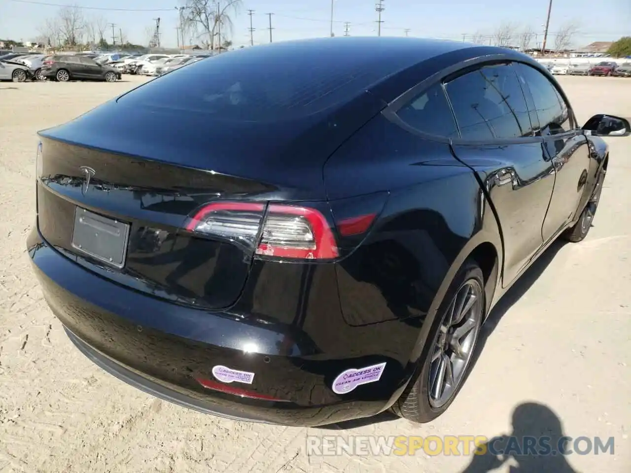 4 Фотография поврежденного автомобиля 5YJ3E1EA5KF410190 TESLA MODEL 3 2019