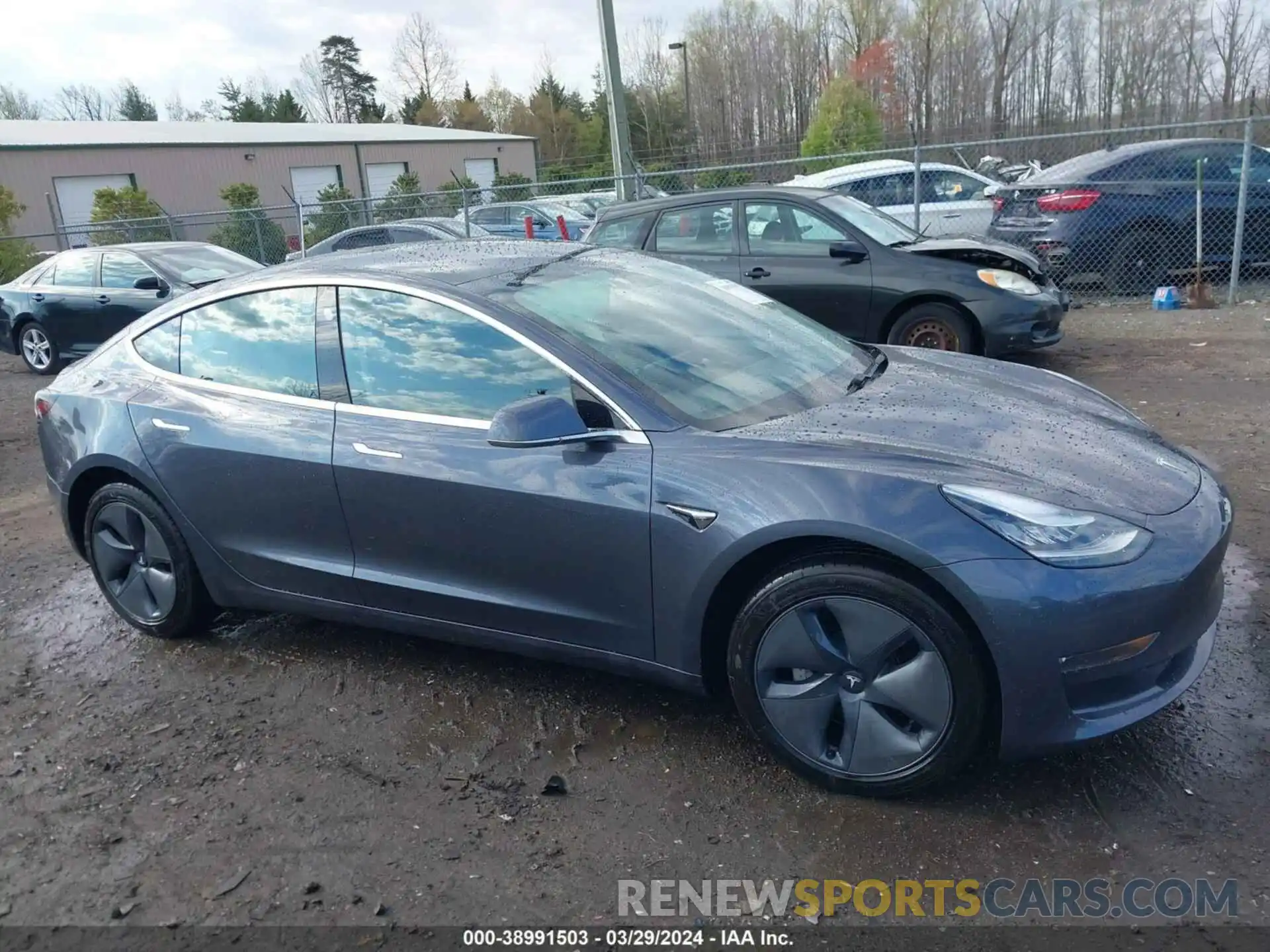 13 Photograph of a damaged car 5YJ3E1EA5KF411002 TESLA MODEL 3 2019