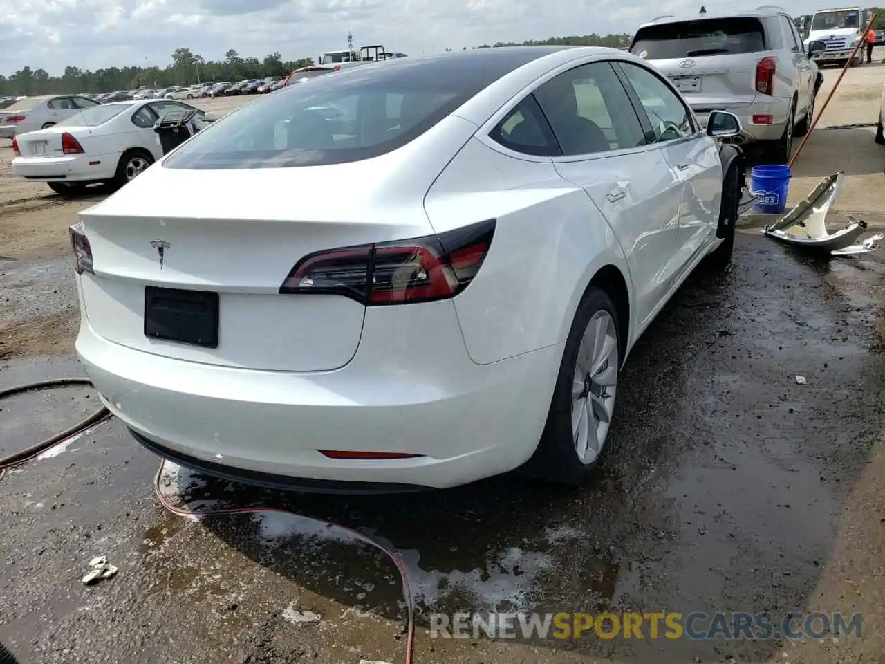 4 Photograph of a damaged car 5YJ3E1EA5KF412991 TESLA MODEL 3 2019