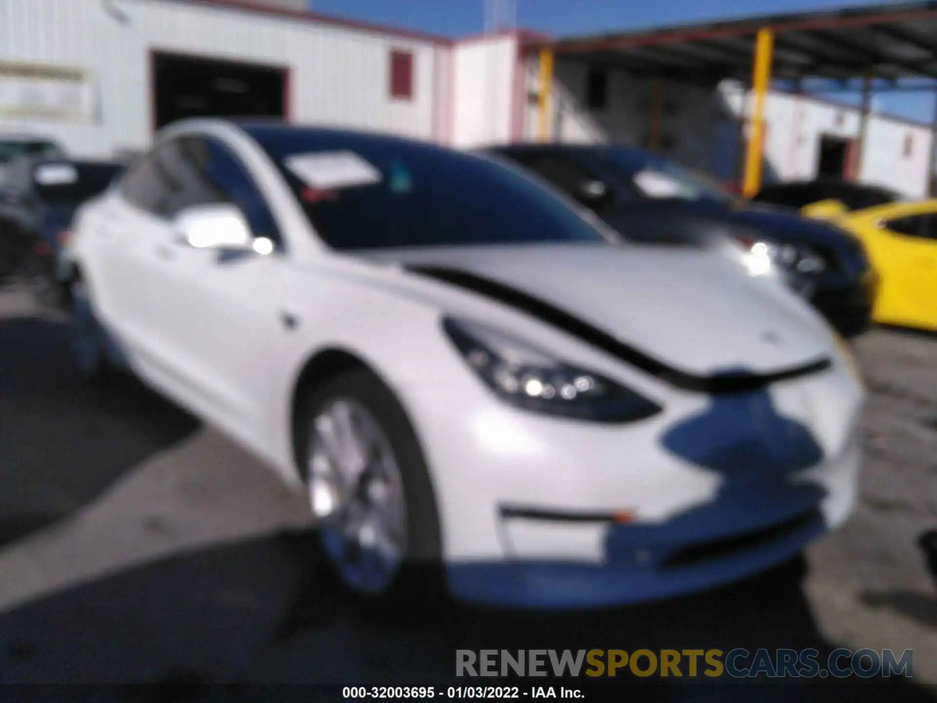 1 Photograph of a damaged car 5YJ3E1EA5KF417592 TESLA MODEL 3 2019