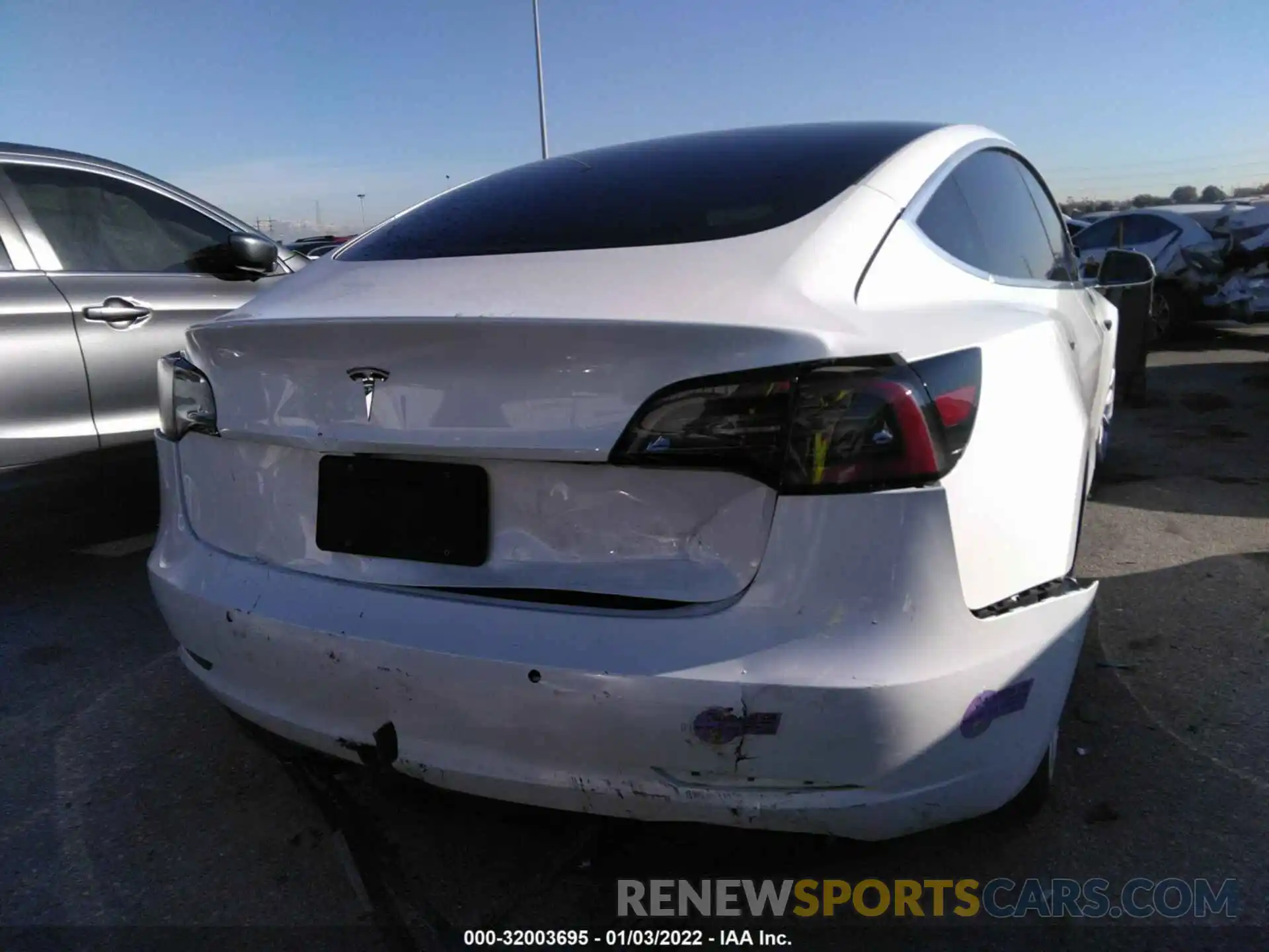 6 Photograph of a damaged car 5YJ3E1EA5KF417592 TESLA MODEL 3 2019