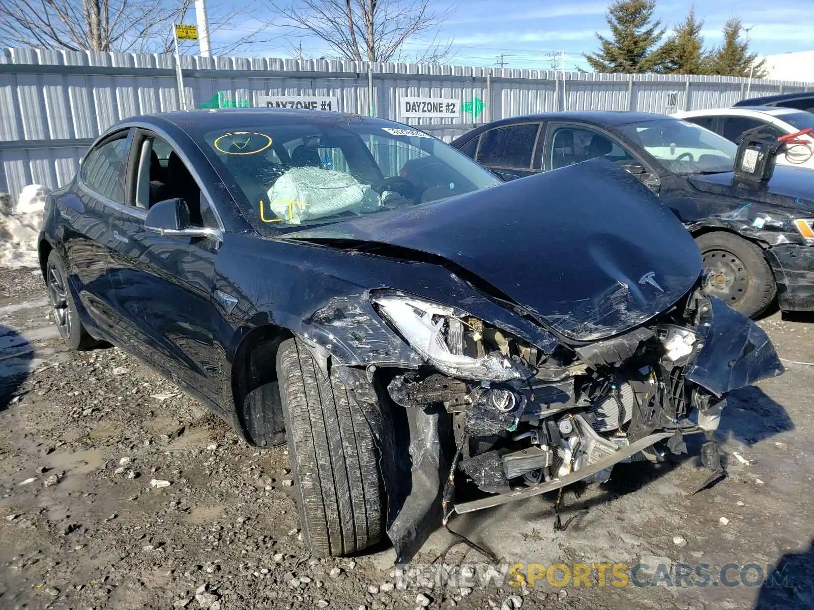 1 Фотография поврежденного автомобиля 5YJ3E1EA5KF422386 TESLA MODEL 3 2019