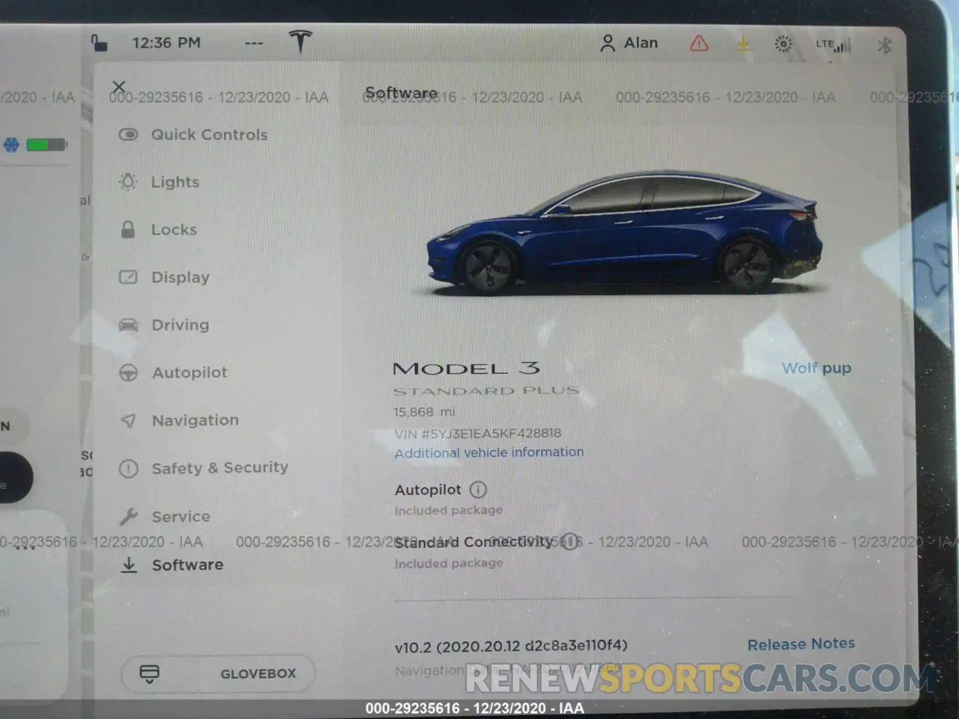 7 Photograph of a damaged car 5YJ3E1EA5KF428818 TESLA MODEL 3 2019