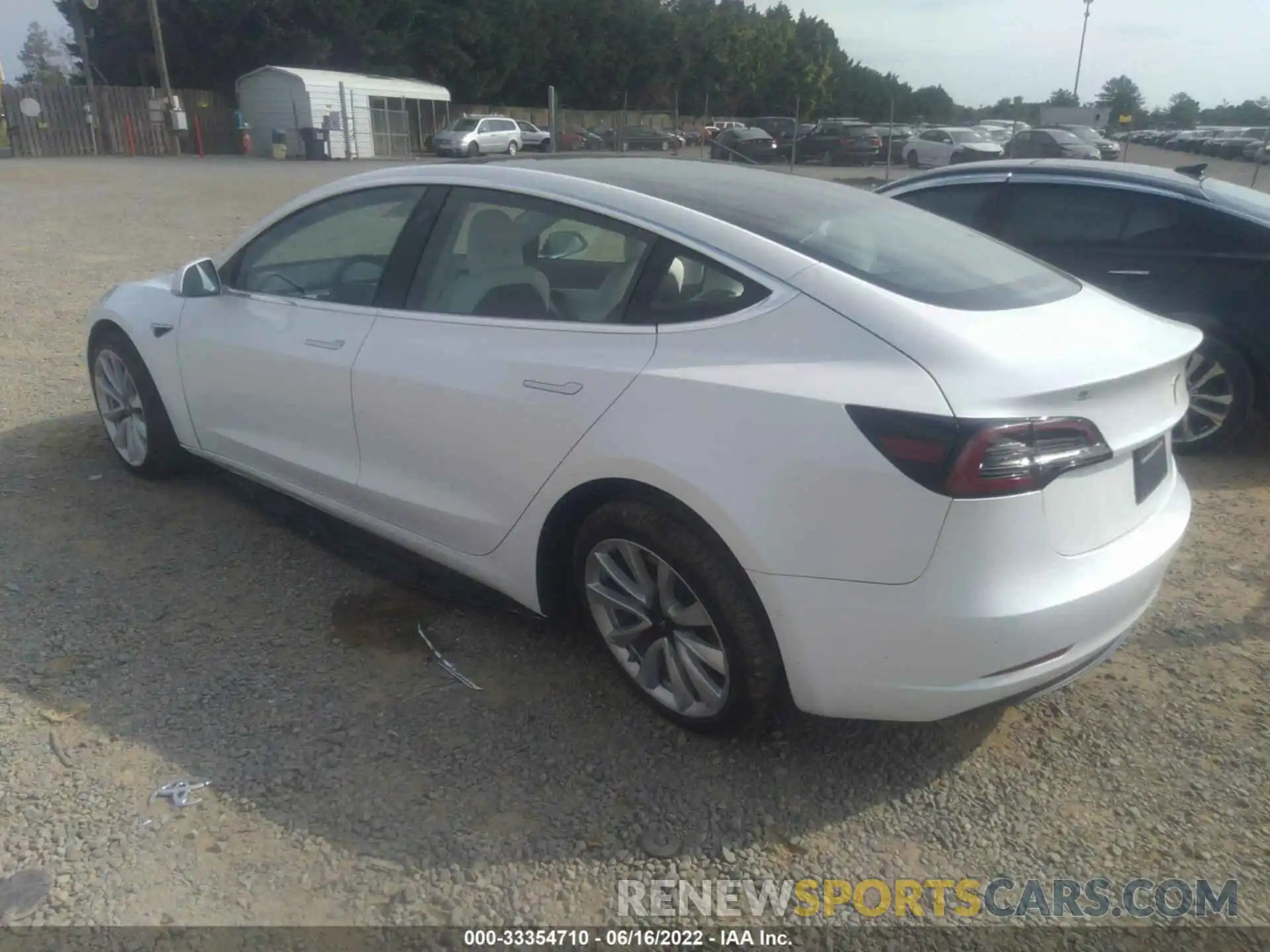 3 Photograph of a damaged car 5YJ3E1EA5KF432173 TESLA MODEL 3 2019