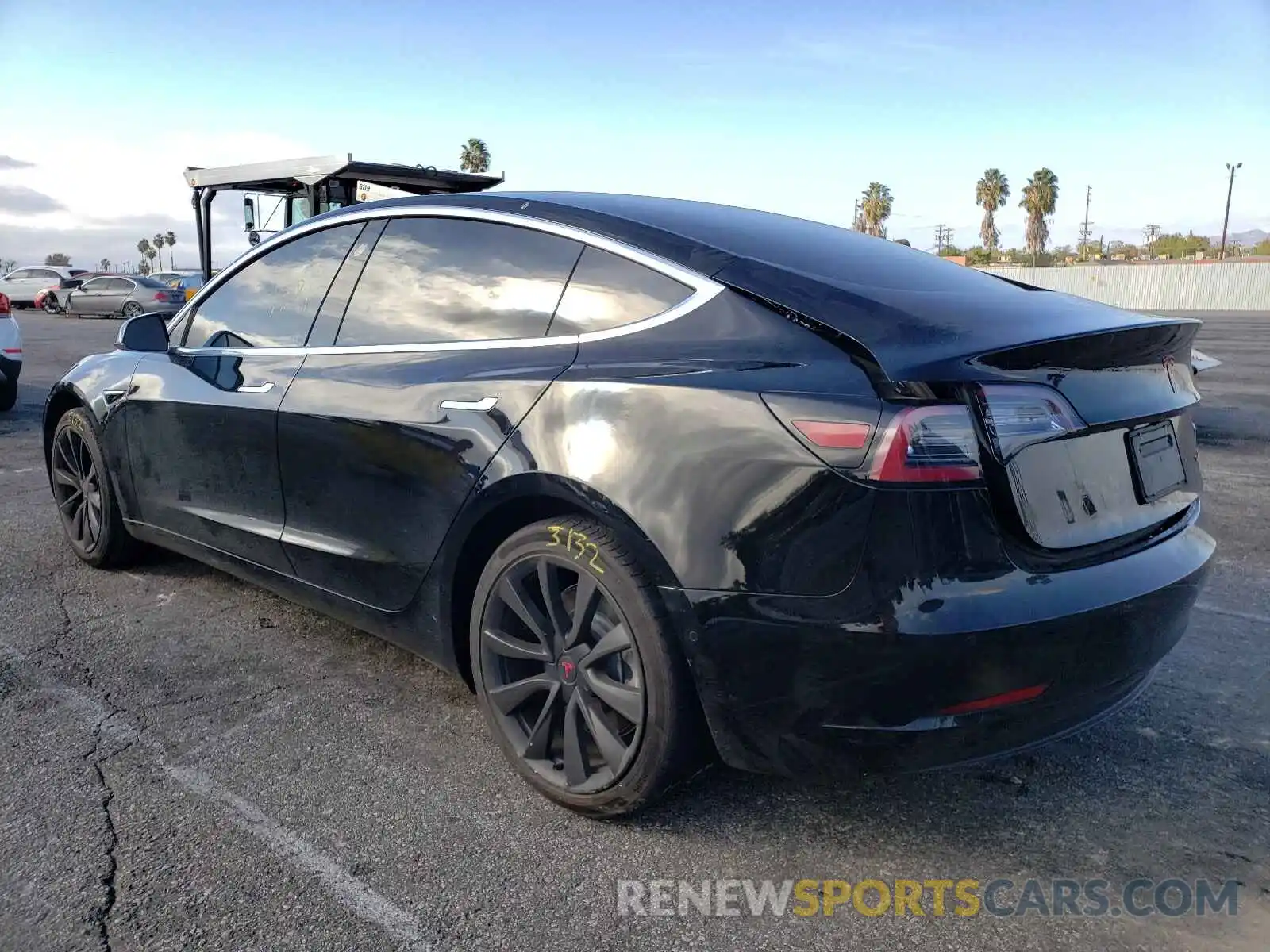 3 Photograph of a damaged car 5YJ3E1EA5KF441455 TESLA MODEL 3 2019