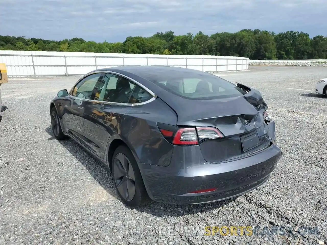 3 Photograph of a damaged car 5YJ3E1EA5KF447398 TESLA MODEL 3 2019