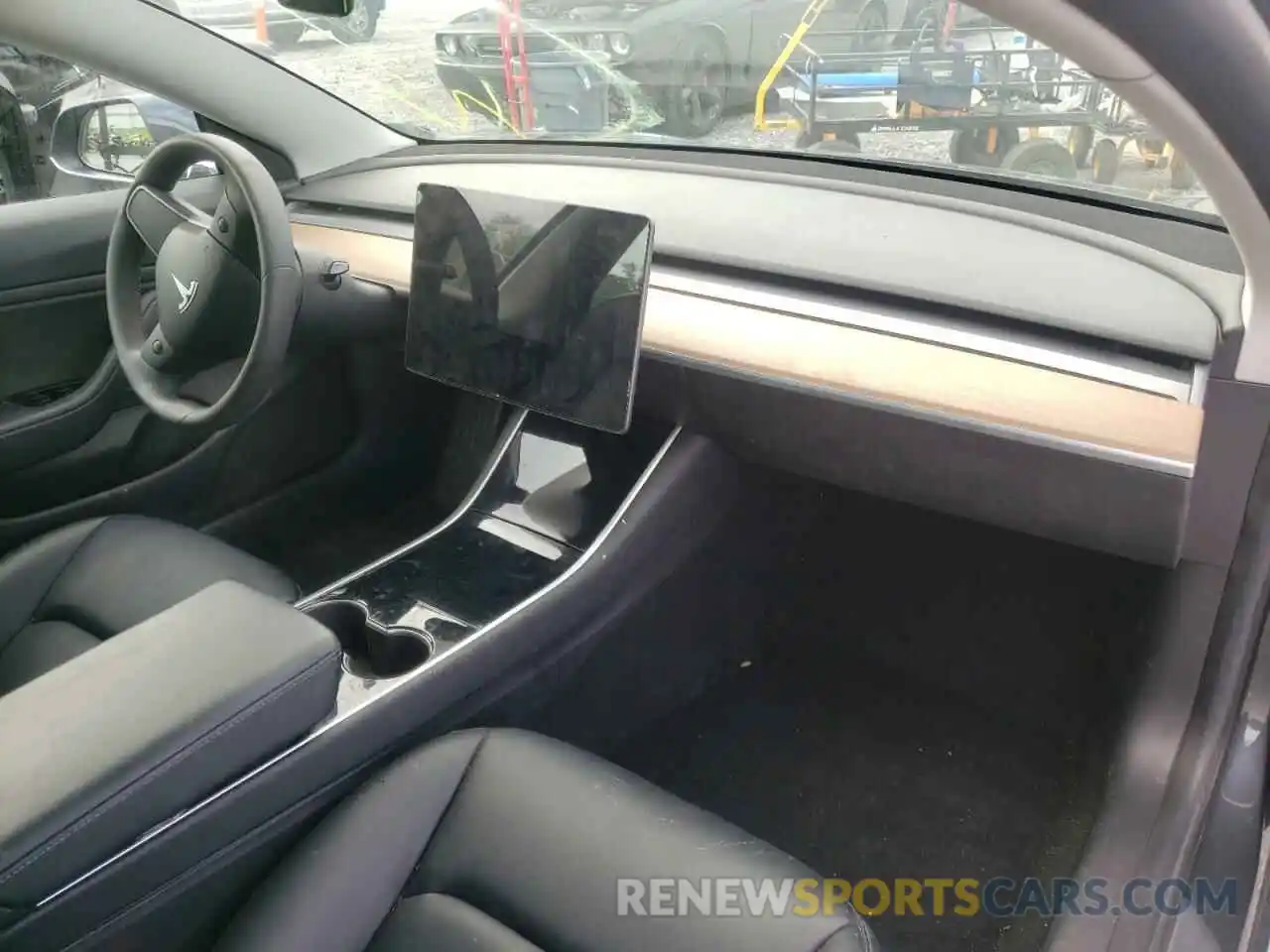 9 Photograph of a damaged car 5YJ3E1EA5KF447398 TESLA MODEL 3 2019