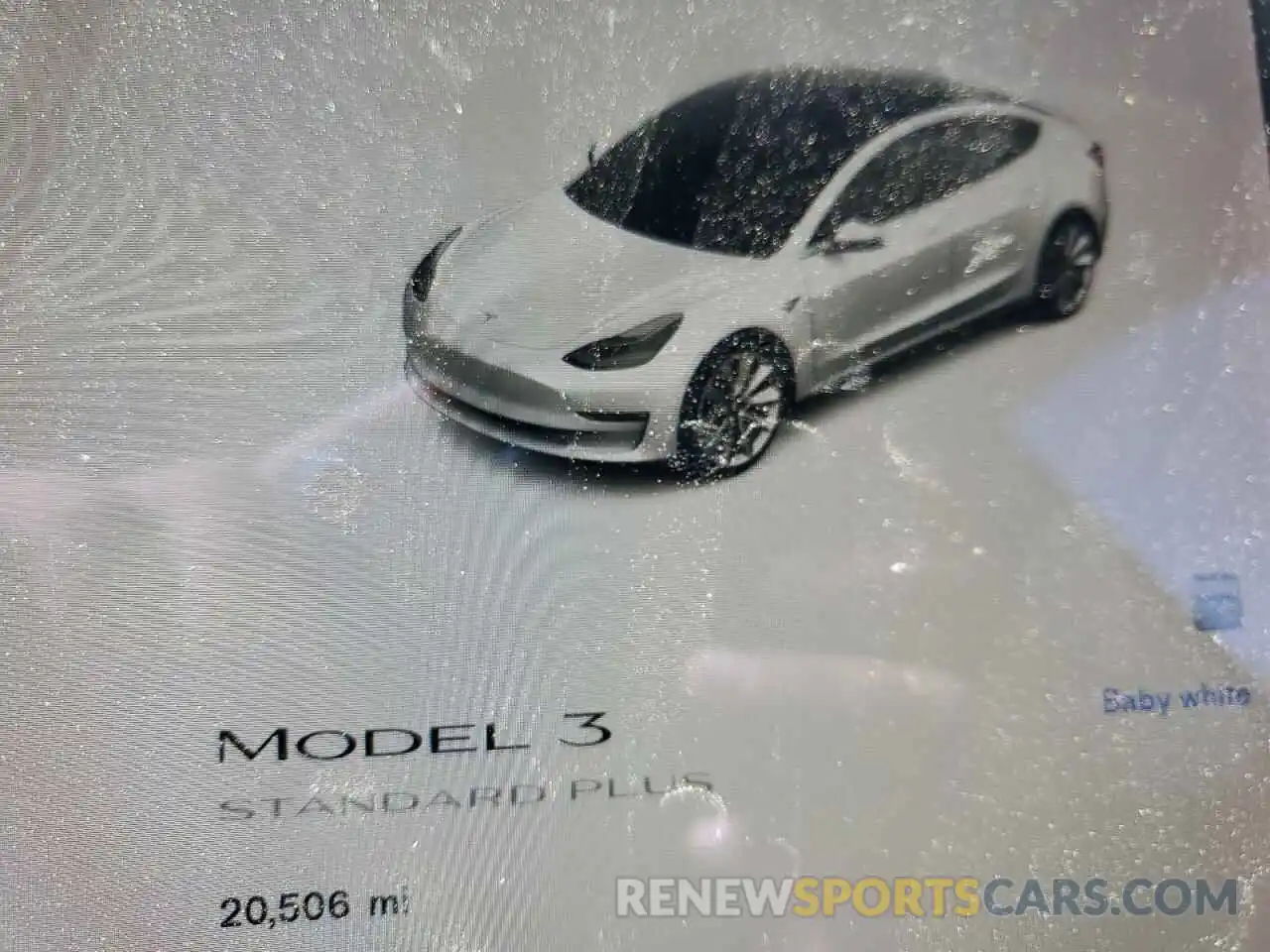 8 Photograph of a damaged car 5YJ3E1EA5KF476691 TESLA MODEL 3 2019