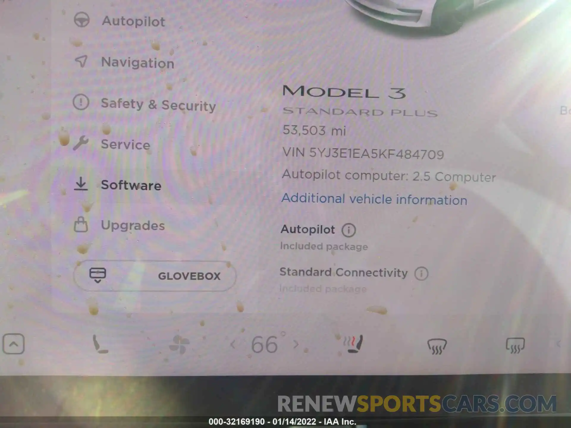 7 Фотография поврежденного автомобиля 5YJ3E1EA5KF484709 TESLA MODEL 3 2019