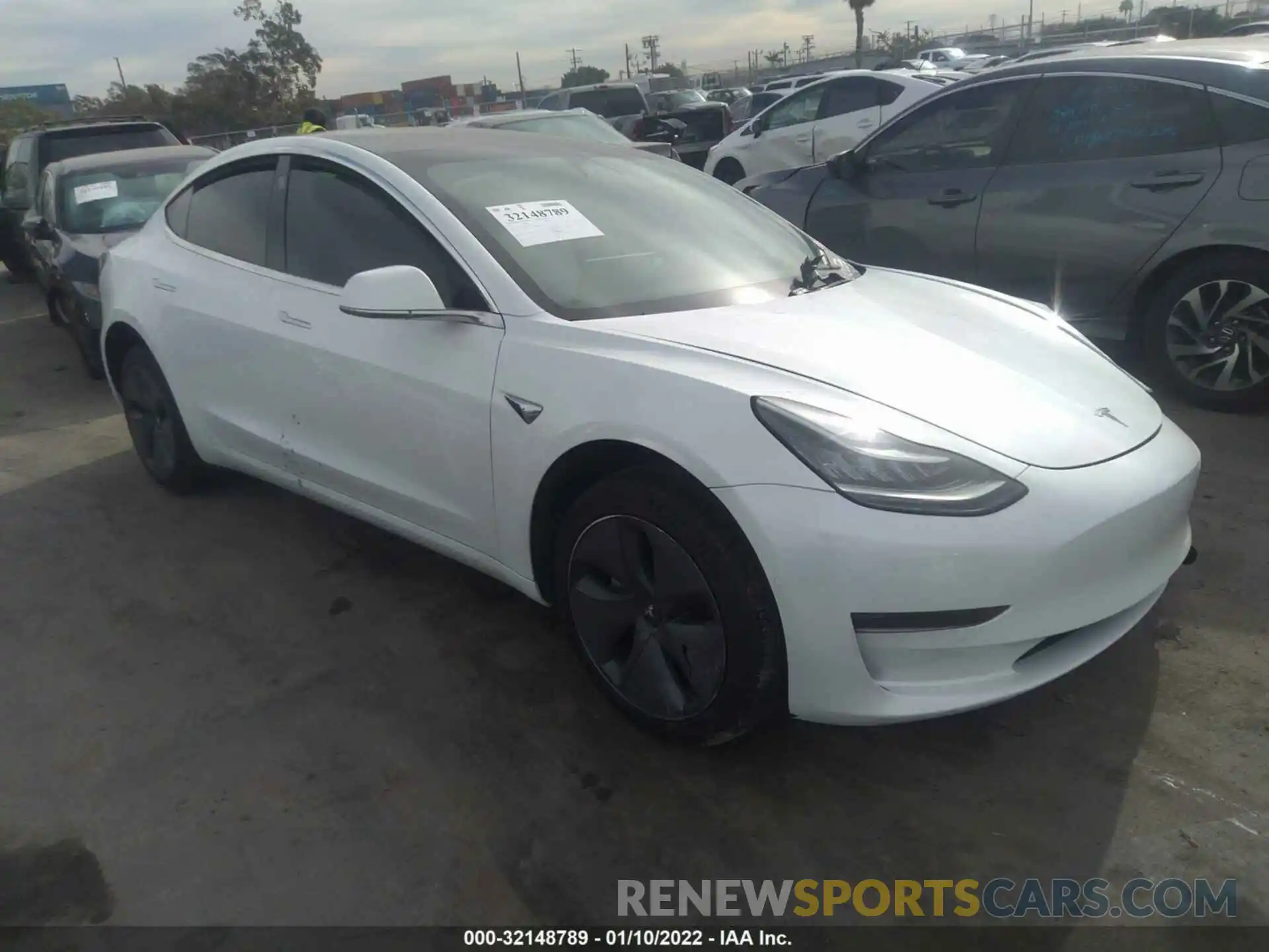 1 Фотография поврежденного автомобиля 5YJ3E1EA5KF509527 TESLA MODEL 3 2019