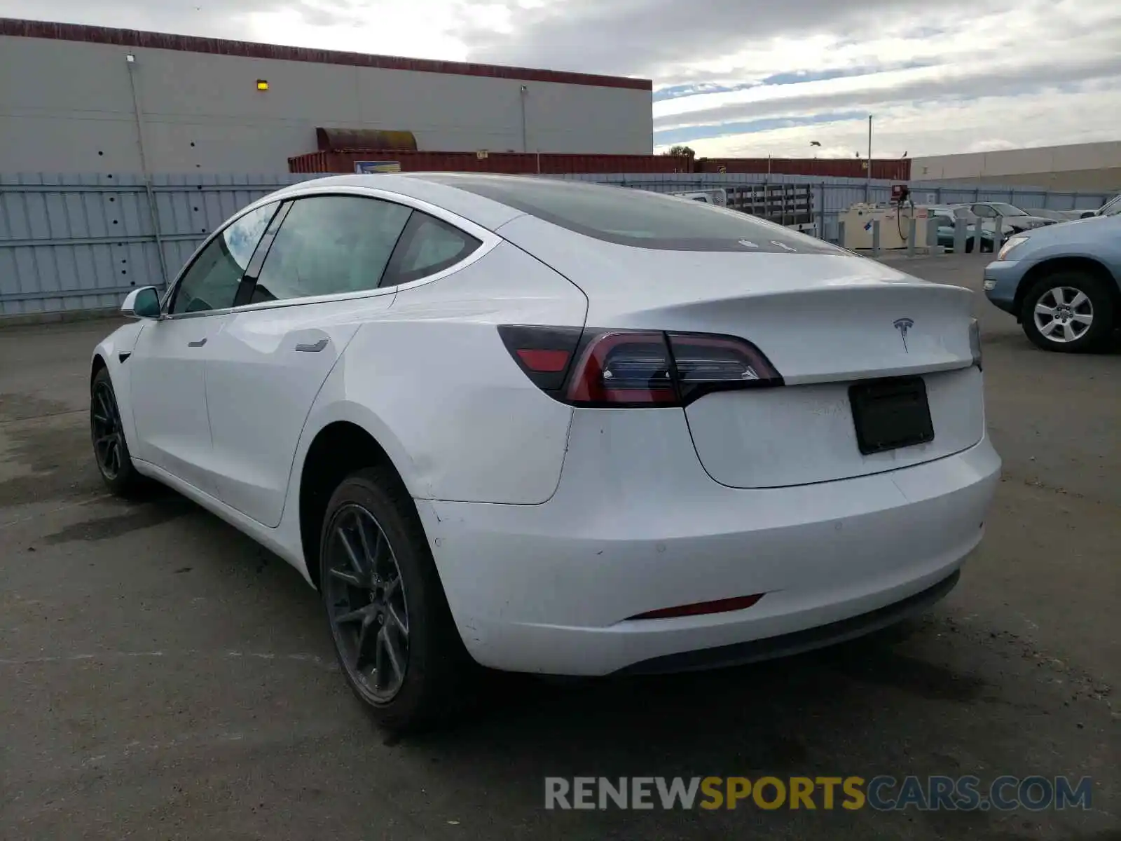 3 Photograph of a damaged car 5YJ3E1EA5KF509530 TESLA MODEL 3 2019