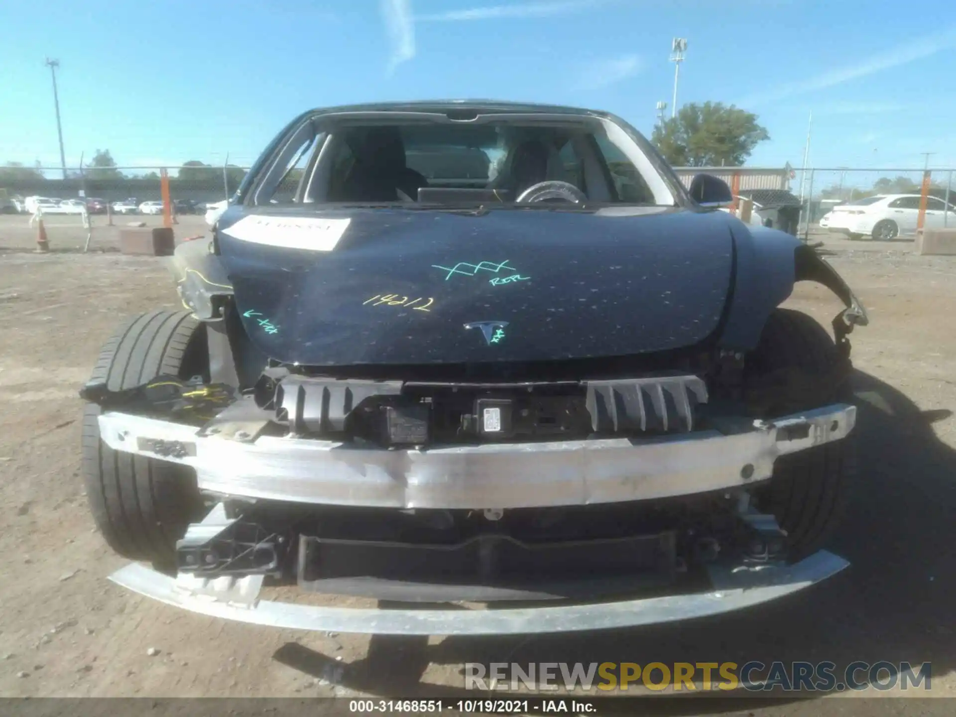 6 Photograph of a damaged car 5YJ3E1EA6KF190073 TESLA MODEL 3 2019