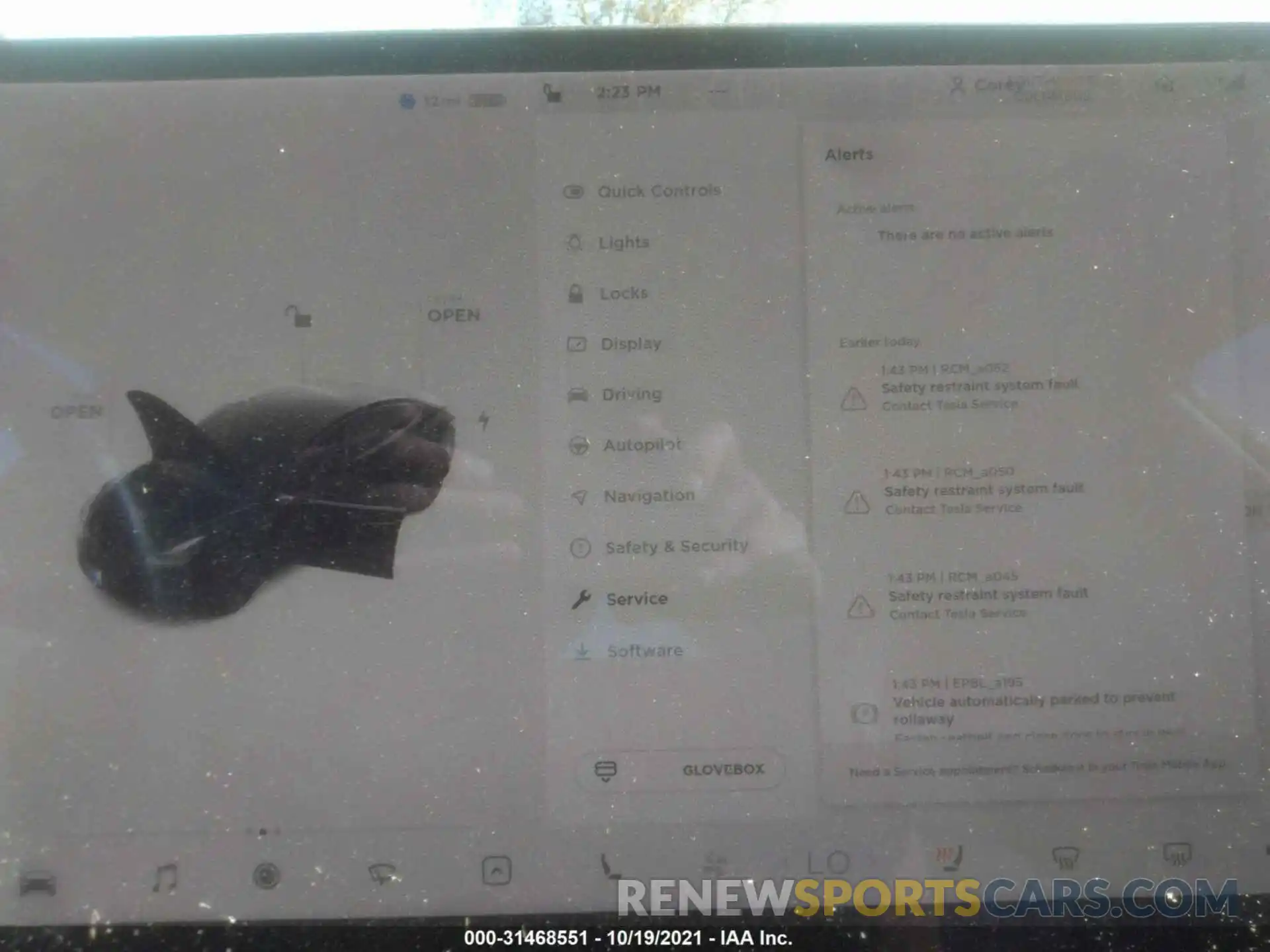 7 Photograph of a damaged car 5YJ3E1EA6KF190073 TESLA MODEL 3 2019