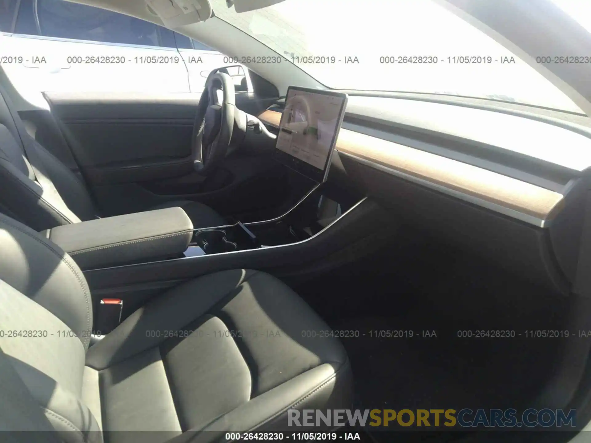 5 Photograph of a damaged car 5YJ3E1EA6KF190493 TESLA MODEL 3 2019