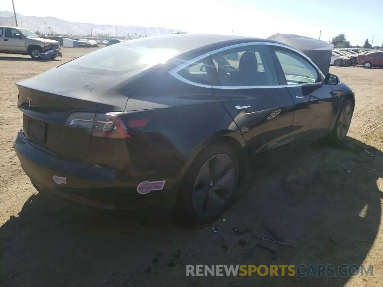 4 Photograph of a damaged car 5YJ3E1EA6KF297267 TESLA MODEL 3 2019