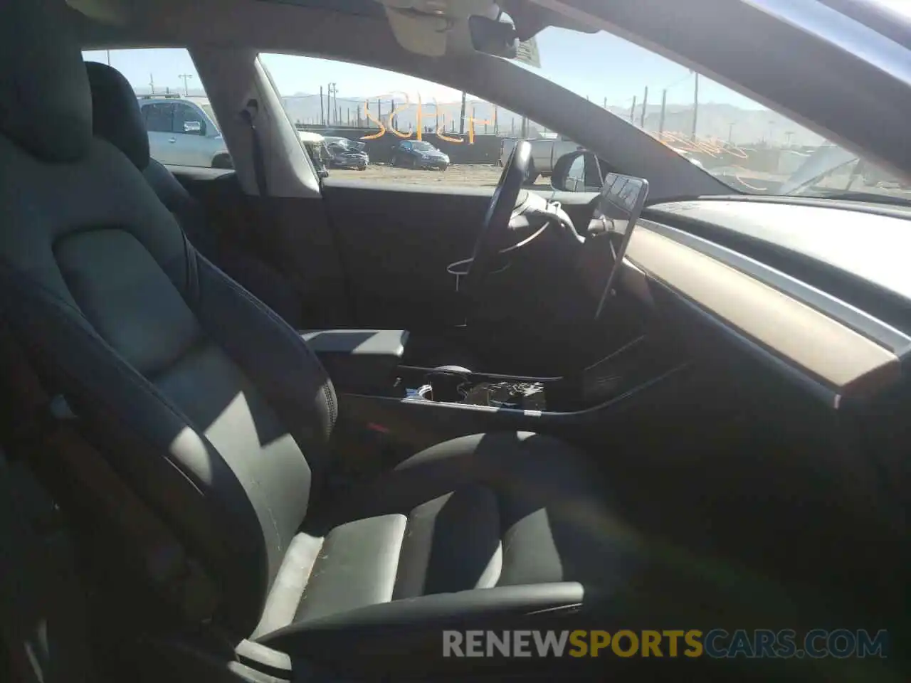 5 Photograph of a damaged car 5YJ3E1EA6KF297267 TESLA MODEL 3 2019