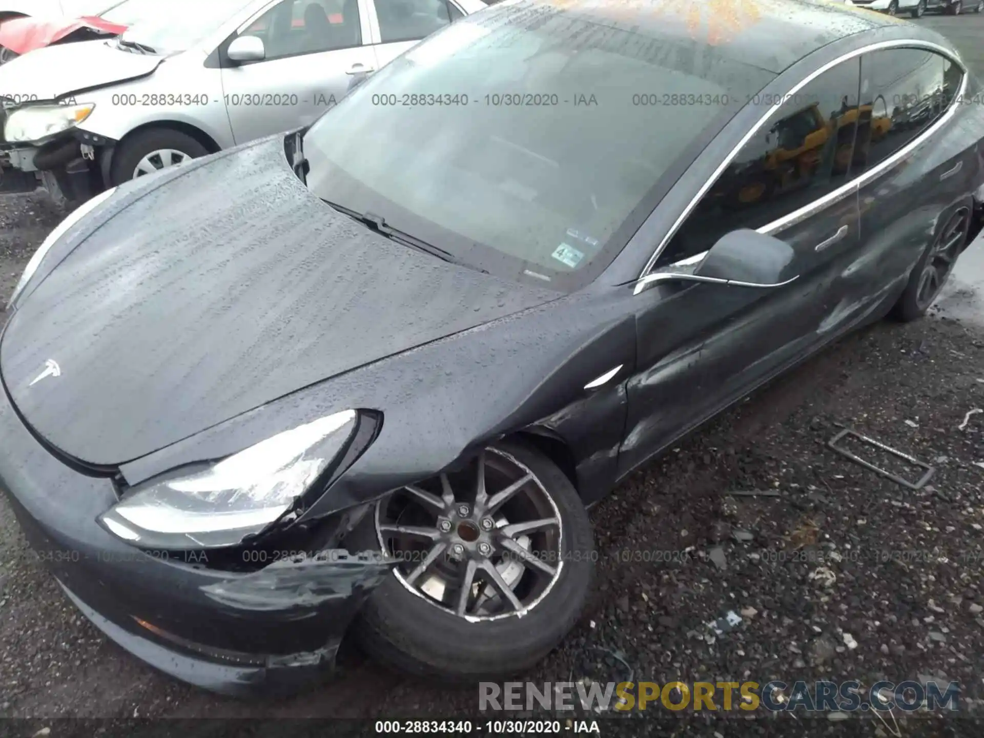 6 Photograph of a damaged car 5YJ3E1EA6KF298760 TESLA MODEL 3 2019